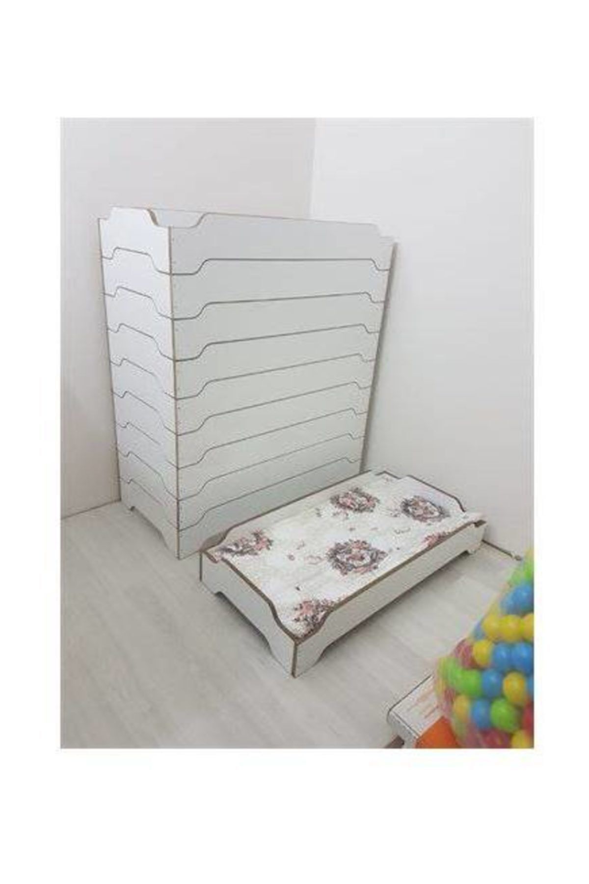 Montessori Ahşap Kampet - Çocuk Kreş Anaokulu Ahşap Yatak - Fiyatı ...