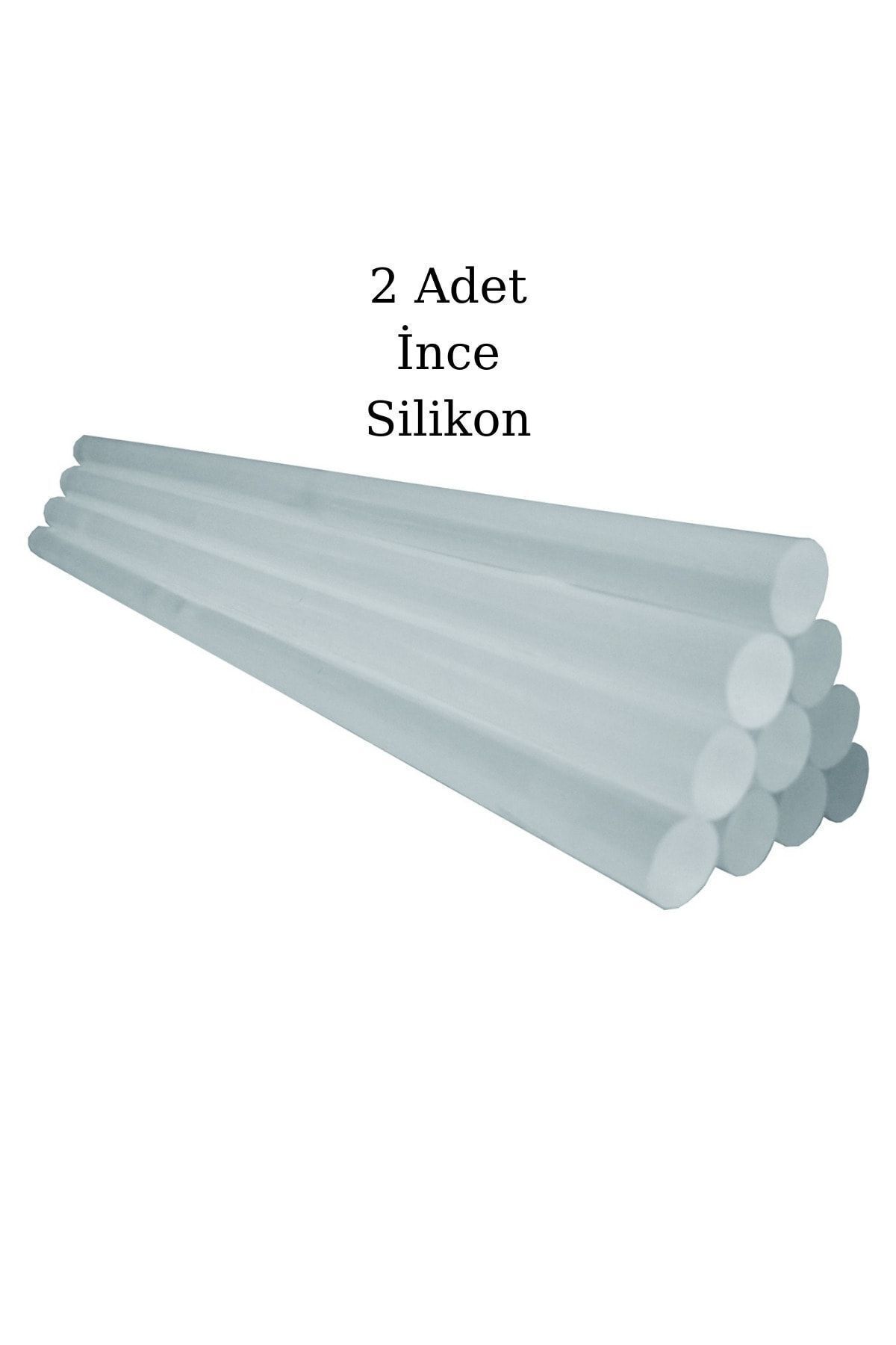 Silikon Mumu, Ince Sıcak Silikon, 3 Adet, Sıcak Silikon Tabancası Için