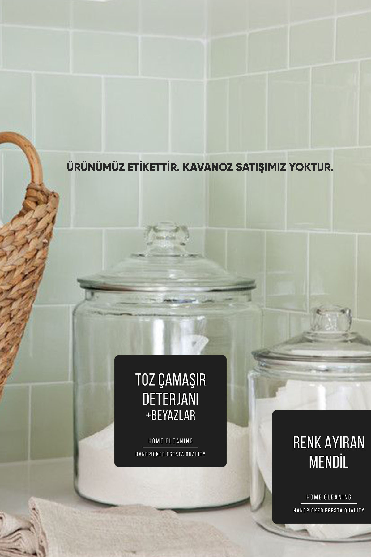 EGESTA Ürün Etikettir. 56 Adet Banyo Temizleyici - Deterjan - Kişisel ...