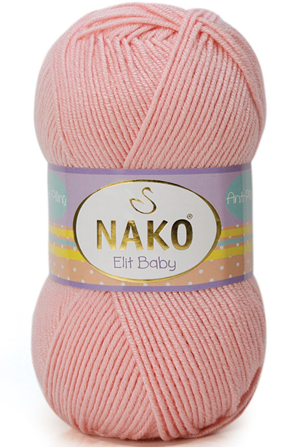 N.ako Elite Baby Anti Pilling Nonshedding Baby Lanyard 6165 Powder