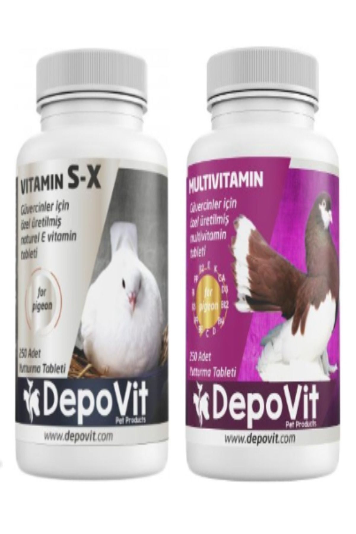 DEPOVİT 2'li Set Depovit Multivitamin Tablet 250li+Depovit Sx Üreme Hapı 250 Li