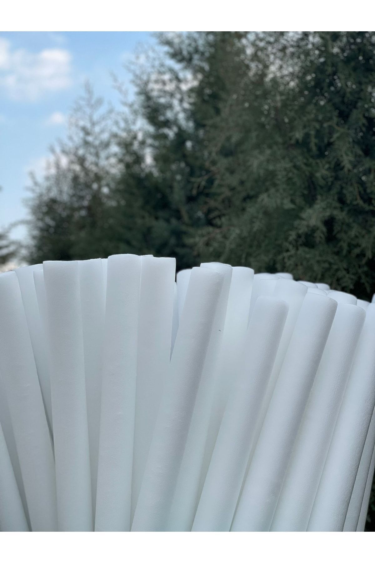 Genel Markalar 5 Adet Beyaz Deniz Havuz Makarnası Köpük Sosis fotoğrafı 3 (önizleme)