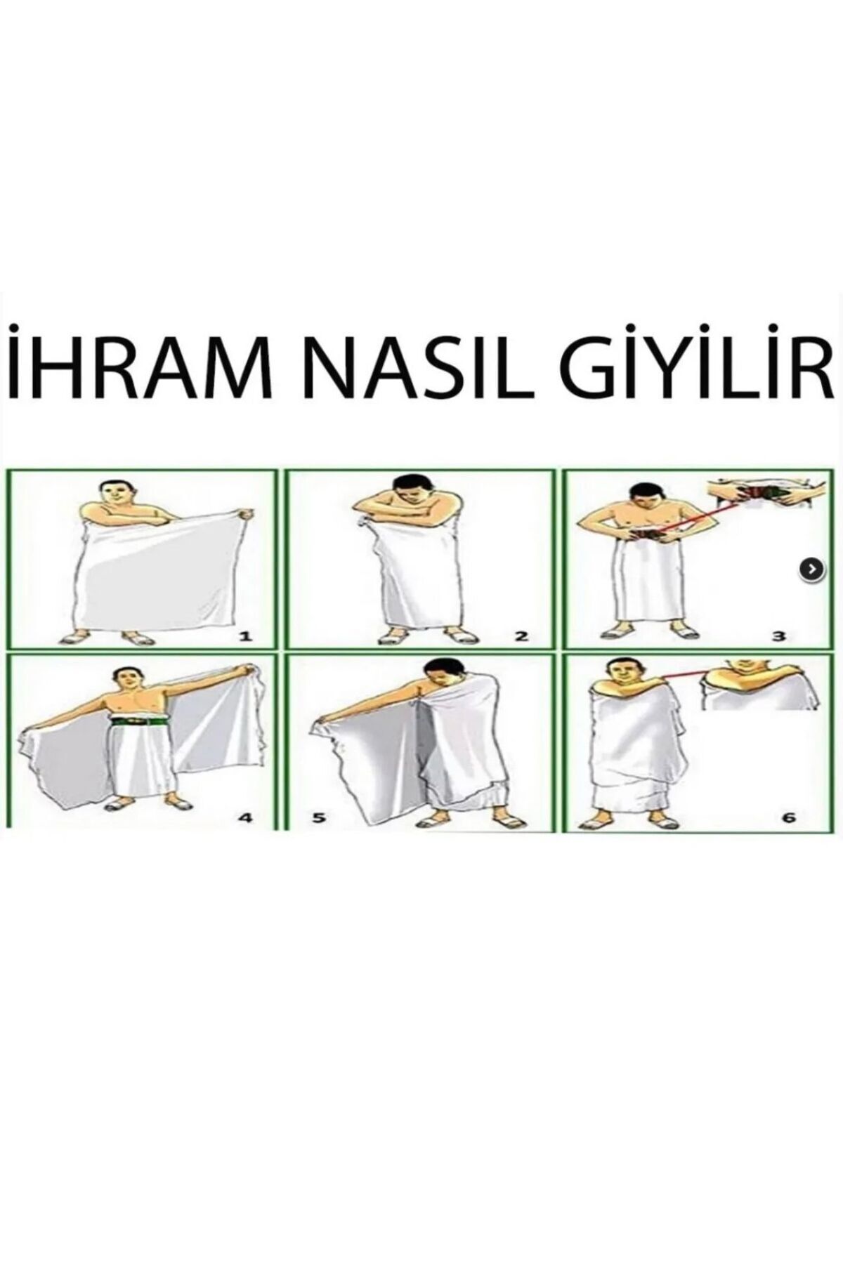 Tekbir-Bamboo Hajj and Umrah Ihram - Ihram Belt 7