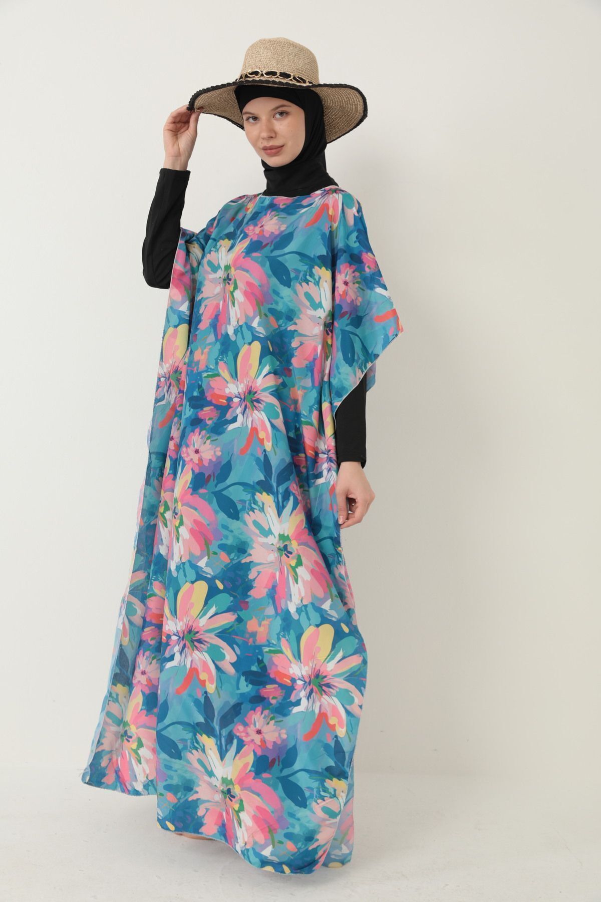 medipek-Hijab Swimsuit - Patterned Pareo 3