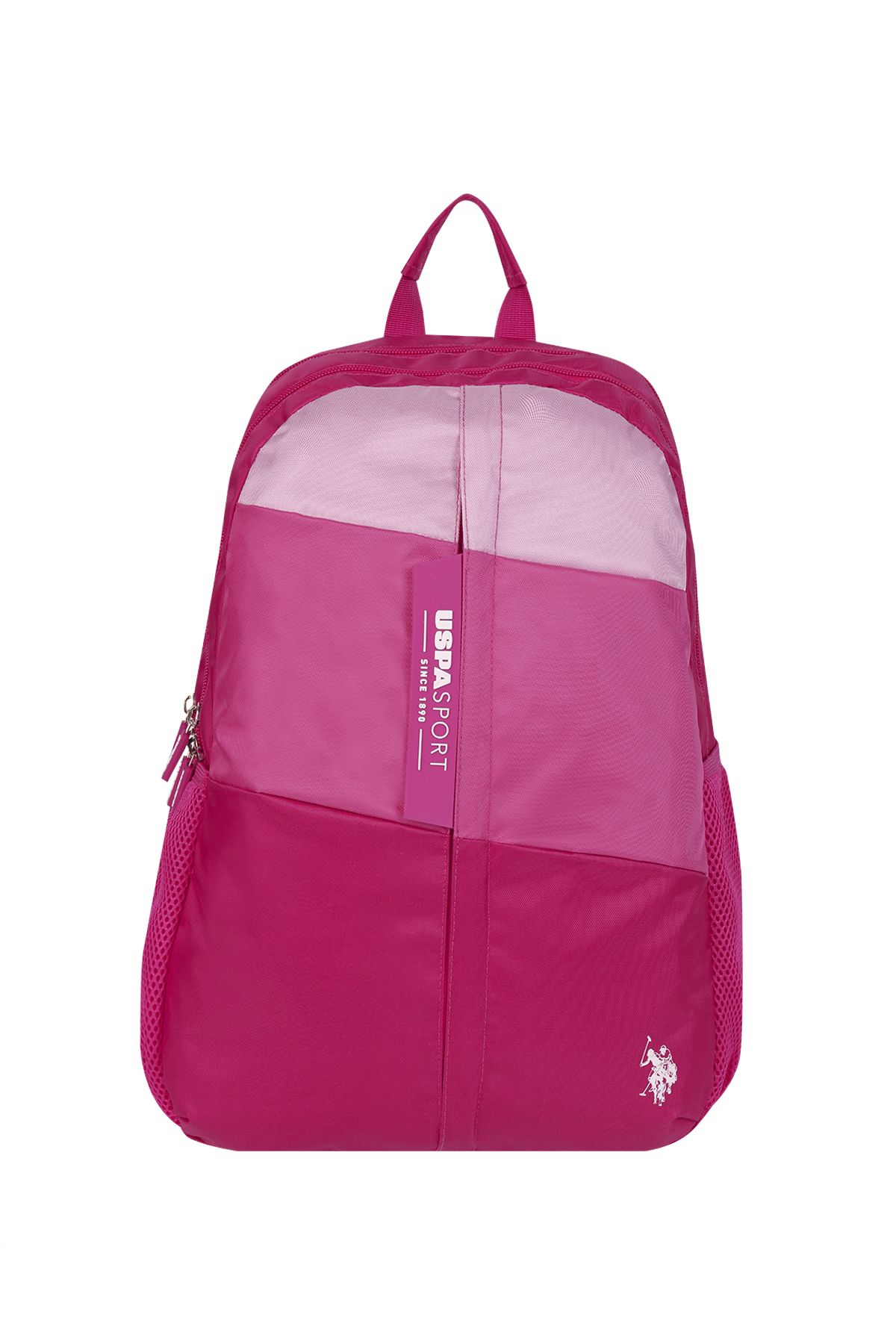 کوله پشتی مدرسه پولو اسن unisex 24061-24059 ضد آب PINK U.S. Polo Assn.