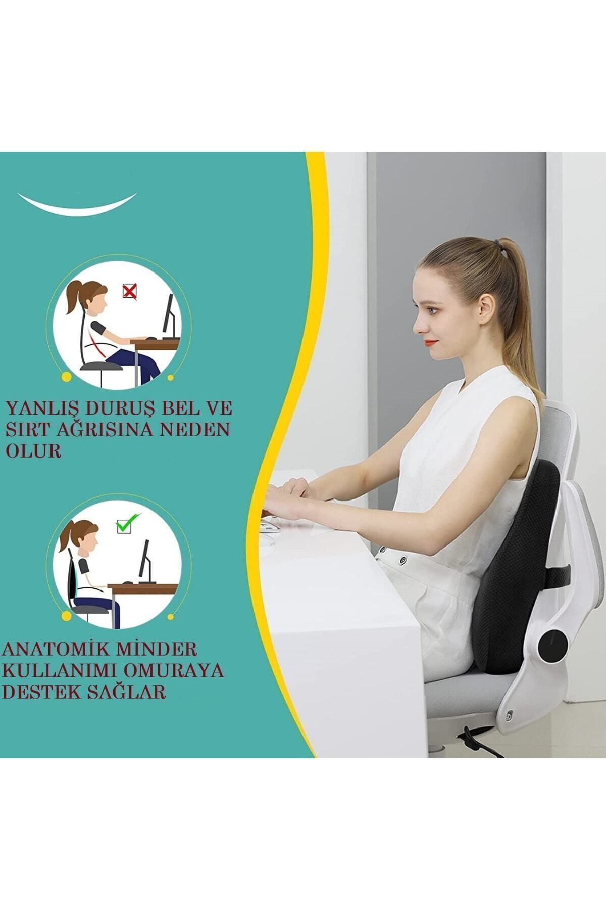 MVC Concept-Orthopedic Visco Elastic Pillow - Waist Office, Back Support Cushion, Anatomical New Generation 7