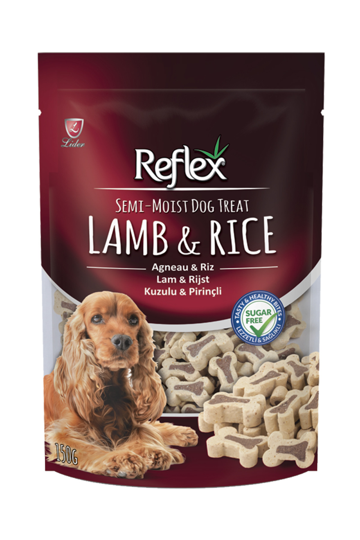 Reflex Lamb Rice Köpek Ödül mama ödül maması eğitim maması yavru ödül mama şekersiz 150gr
