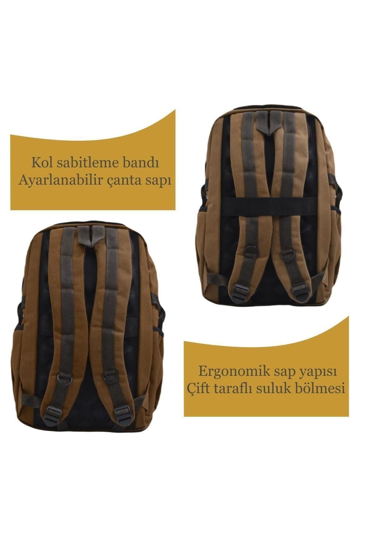 Sentor-Khaki Backpack 5004 2
