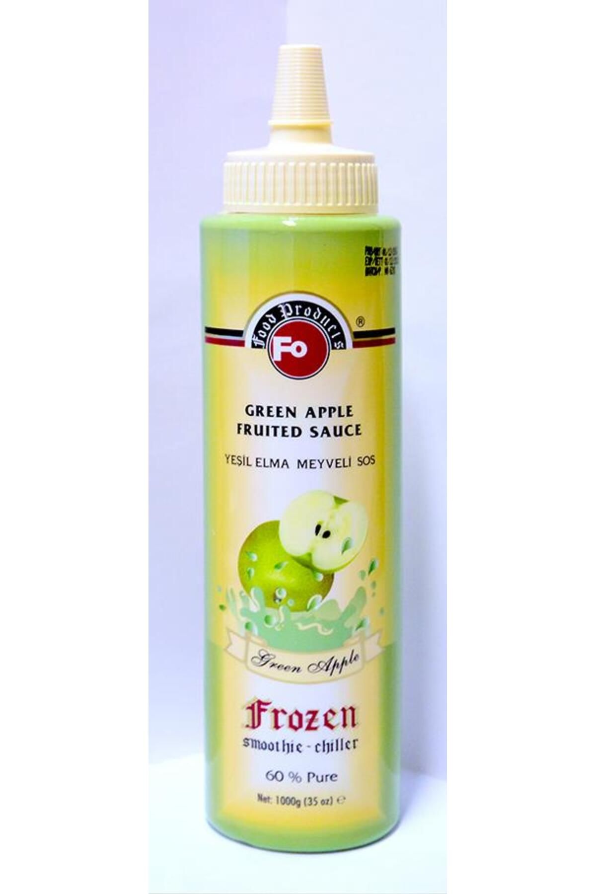 Fo Püre-Green Apple Fruit Sauce - Frozen (60% Green Apple) 1kg Puree 1
