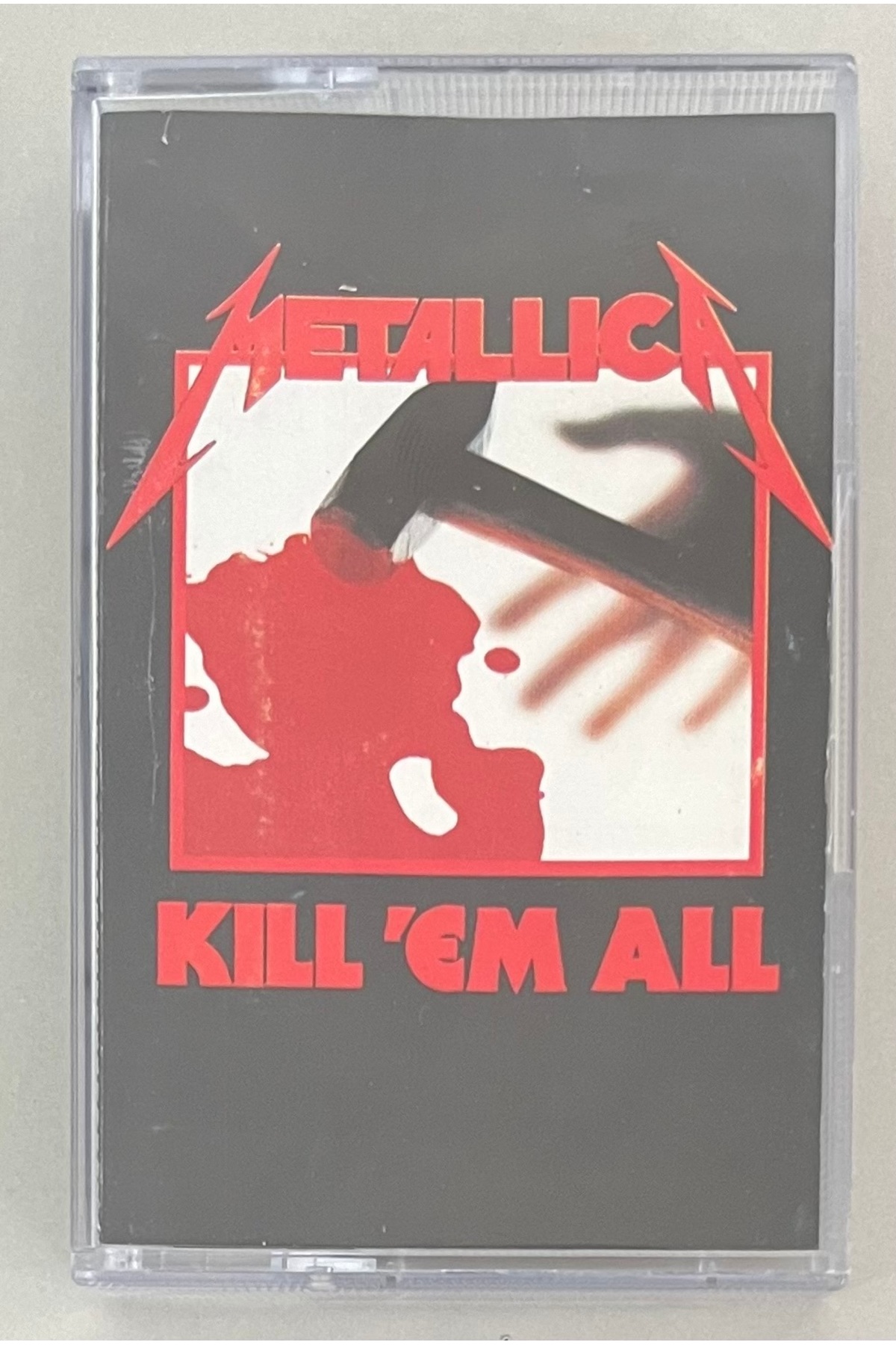 Plakevi İzmir Metallica Kill Em All Kaset (Orjinal Dönem Kağıt