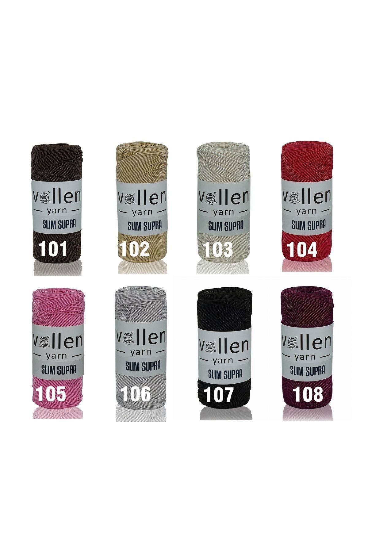 vollen yarn-Supla String Κερωμένο Σχοινί 3 τεμαχίων Slim Supla Runner String Bag String Wristband String 3