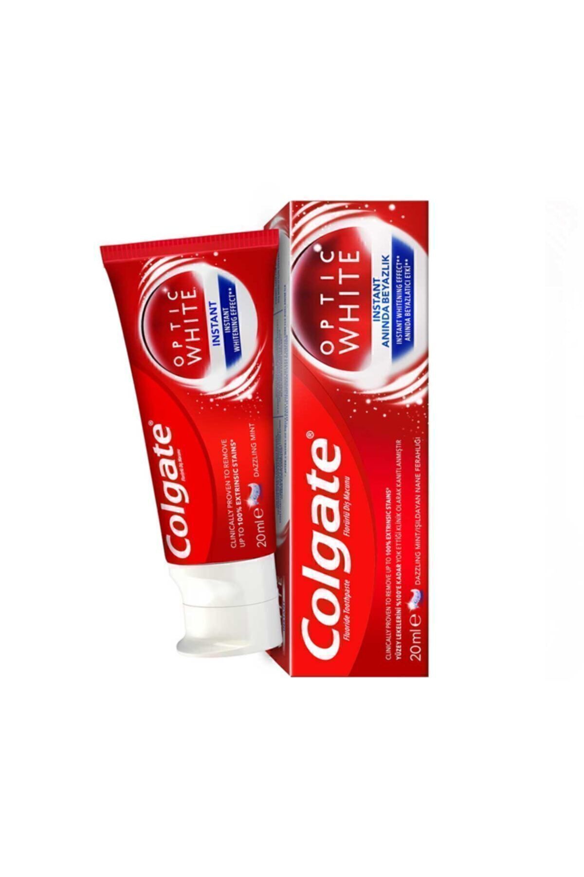Colgate-Optic White Instant Whiteness Toothpaste 20 Ml 1