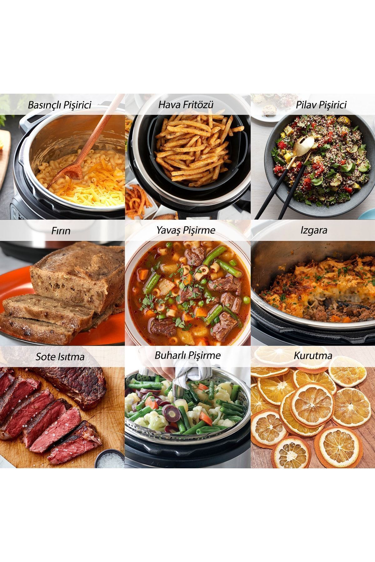 Instant Pot Duo Crisp 11 In 1 7.6 Litre Havayla K zartma Paslanmaz Celik Bas ncl Tencere Air Fryer Fiyat Yorumlar Trendyol