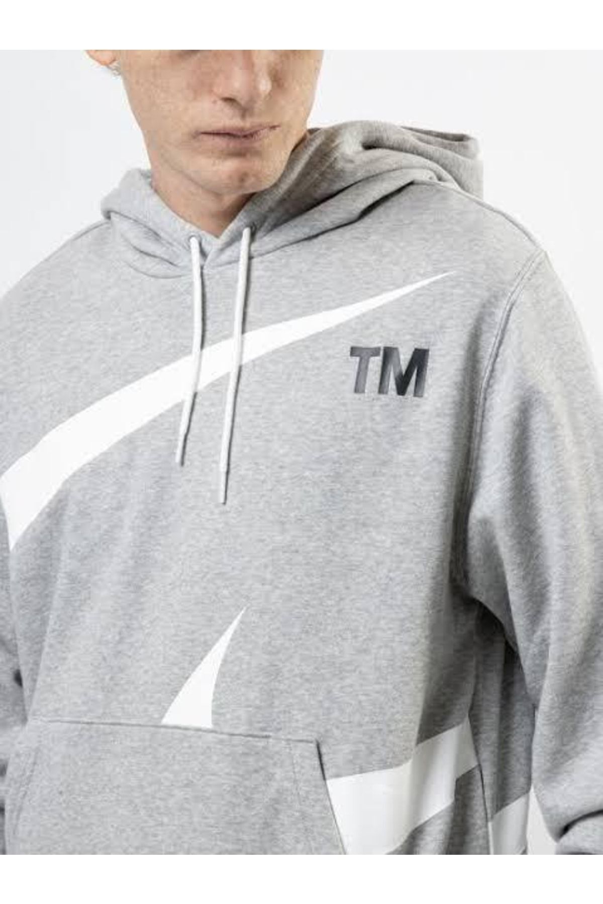 سویشرت اسپرت نایکی مردانه پاموک خاکستری اسپرت راسته Regular/رگولار    Regular/رگولار اسپرت | Nike DR8912-06300 - تصویر 4