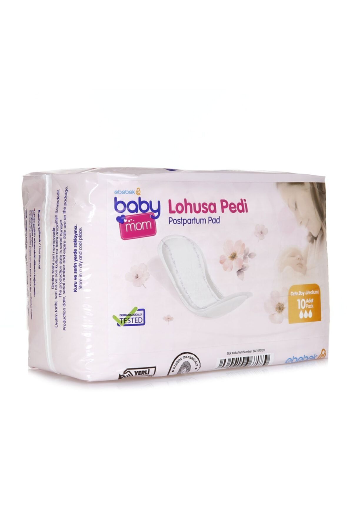ebebek Baby Mom-فوط ولادة حجم وسط 10 قطع 2