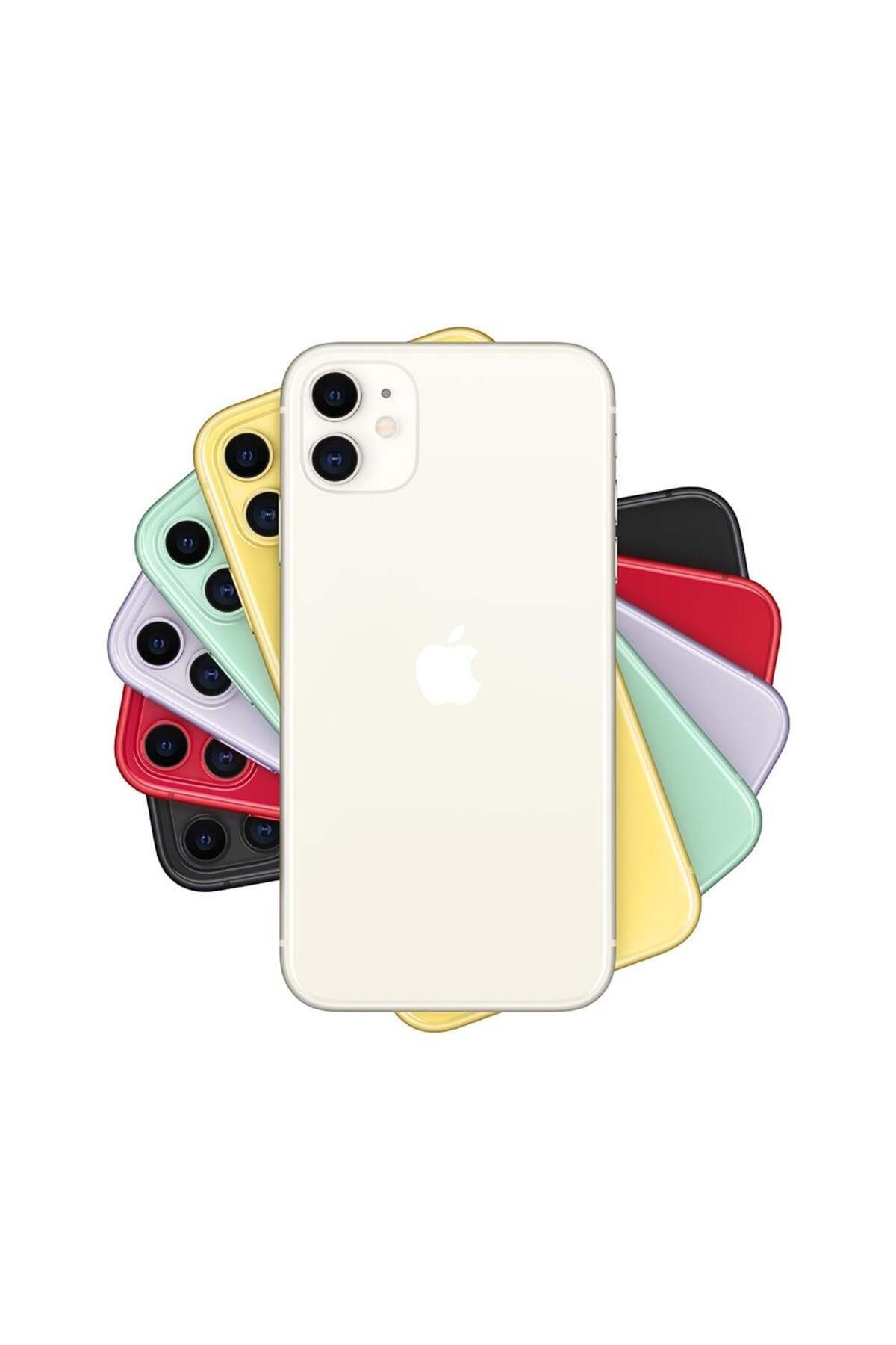 Resim Apple iPhone 11 Yenilenmiş TR Garanti | 64 Gb Beyaz 