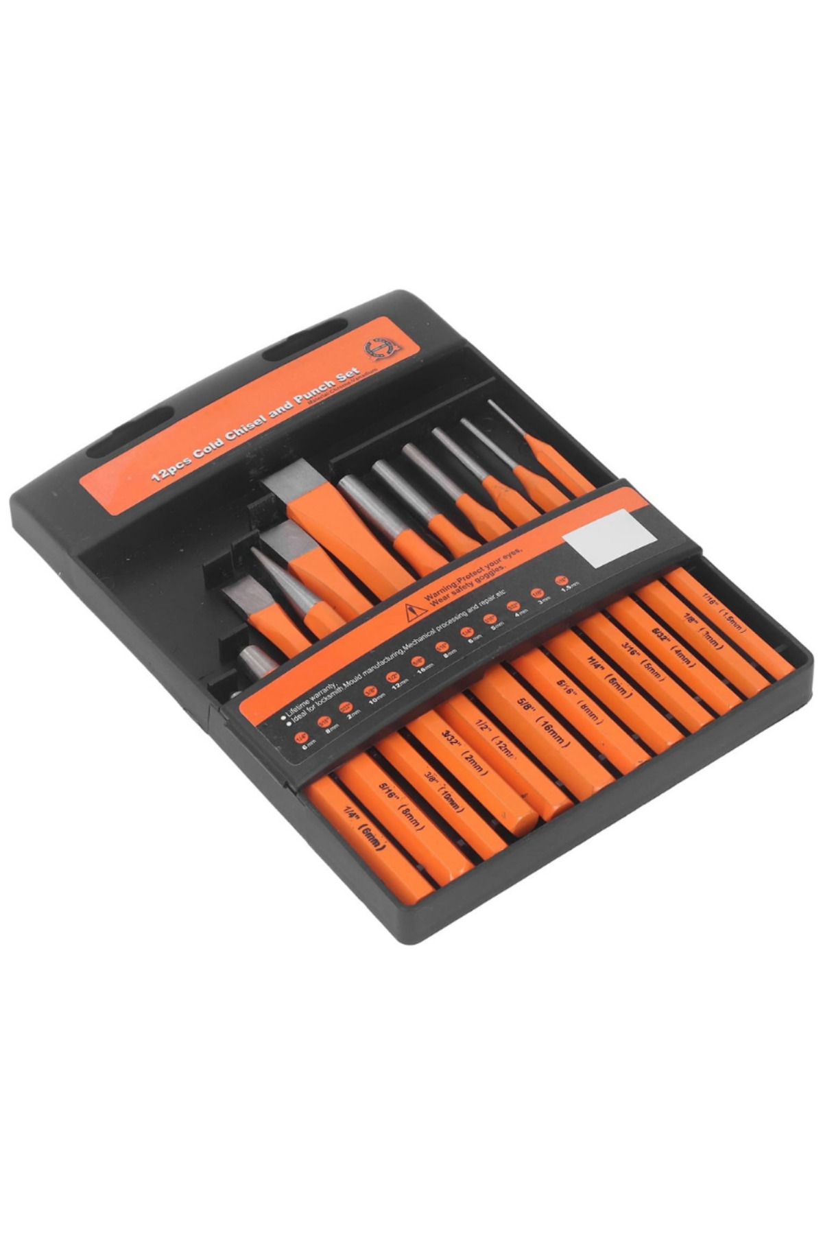 12-Piece Chisel and Pin Staple Set