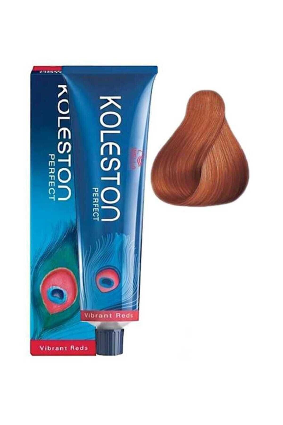 رنگ مو سفید مردانه و زنانه Koleston Perfect Super 7.4 دائمی Tizian Dye 60'Ml Mehdem250 Wella