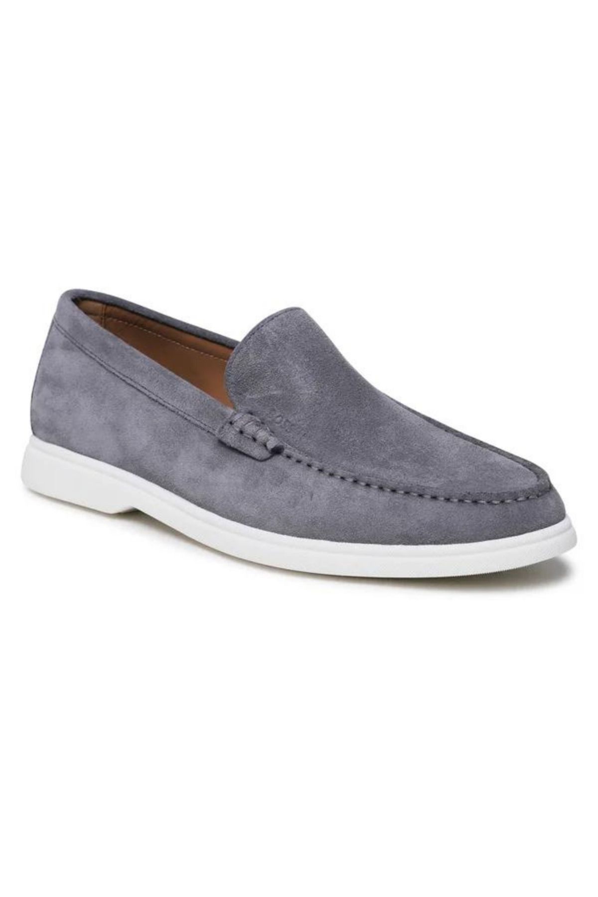 کفش های کژوال خاکستری مردانه روزانه Sienne Loaf 029 Hugo Boss