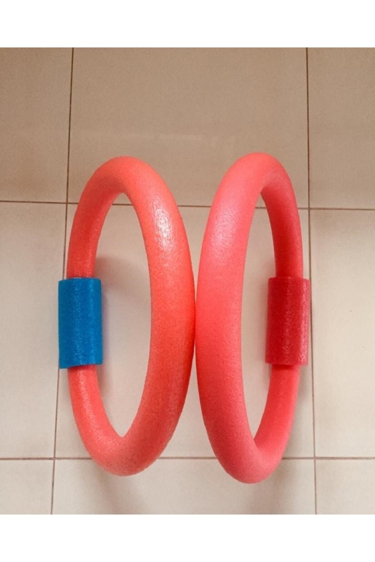 Kilitli Deniz Ve Havuz Makarnası, Yüzme Makarnası - Kırmızı-mavi (kilisi 22 Cm) 3