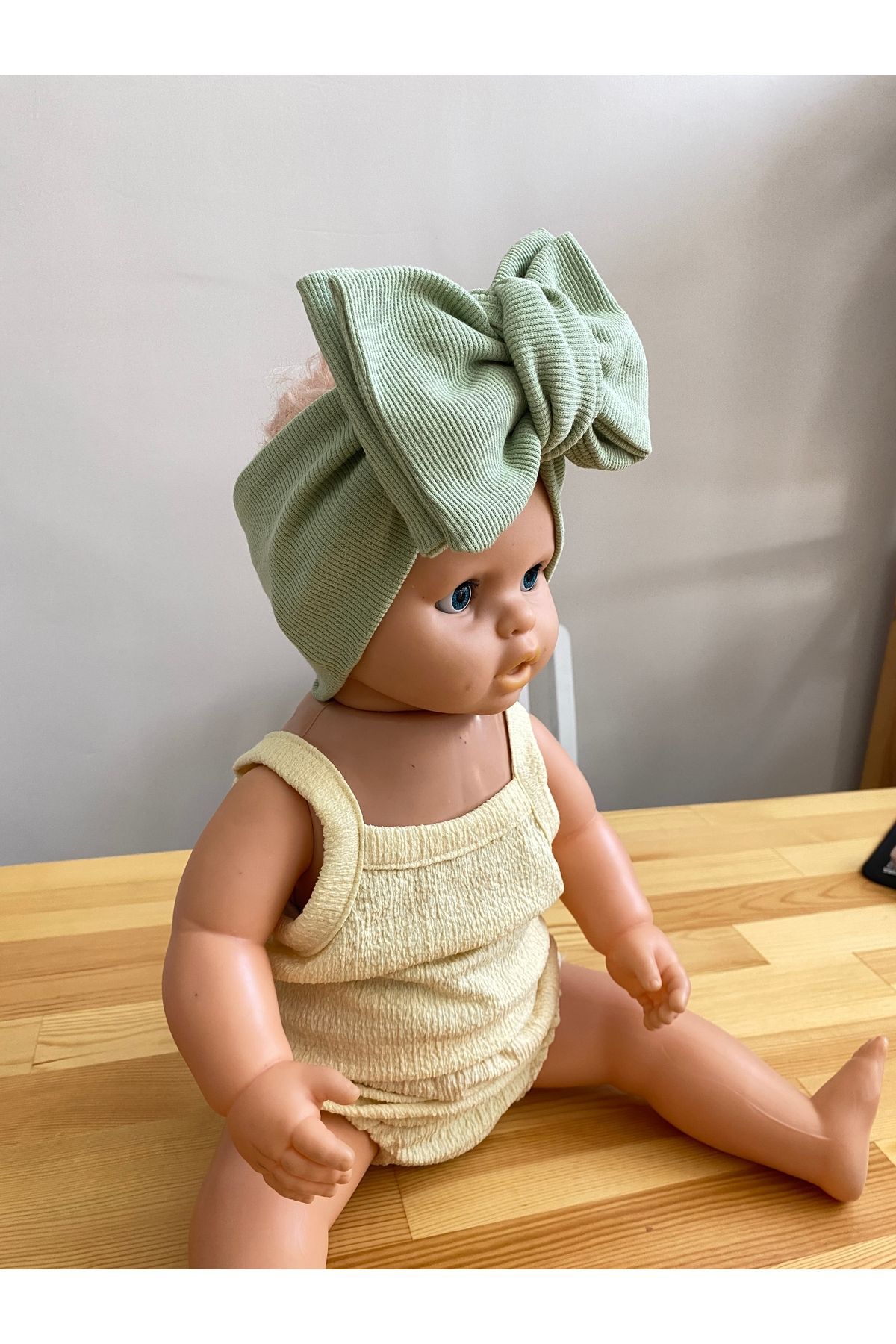 Mint yeşil bandana 4