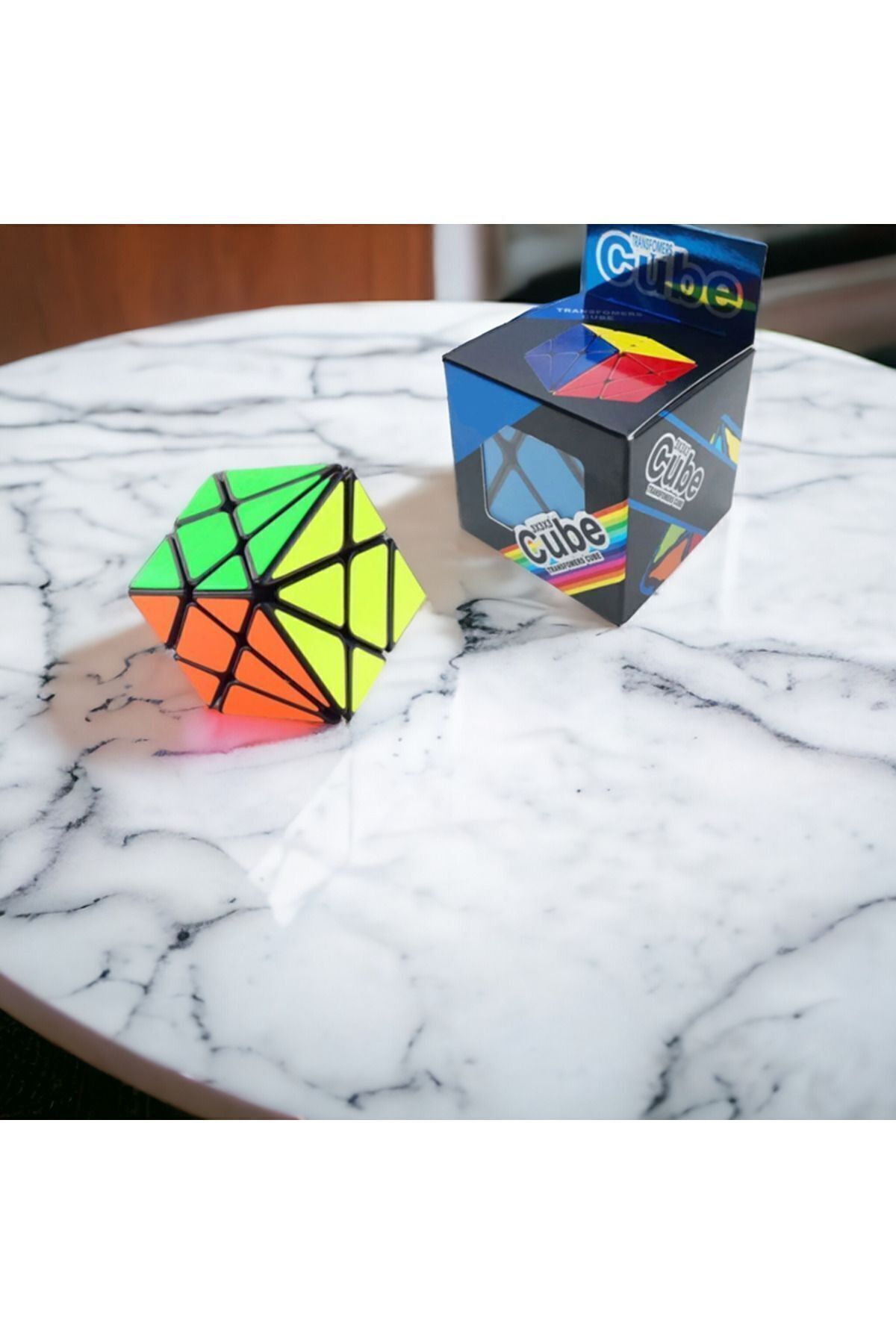 ZETCONCEPT-2x2 PROFESSIONAL TRANSFORMERS AXIS SPEED CUBE - RUBIK 2X2 TRANSFORMERS AXIS INTELLIGENCE PATIENT CUBE - 3
