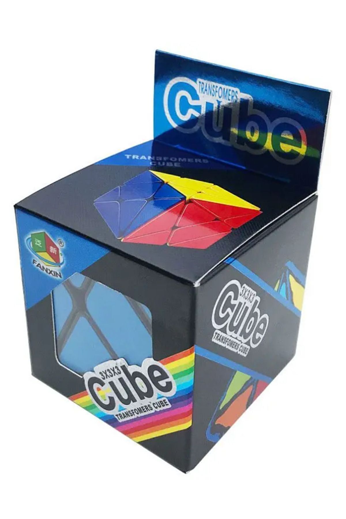 ZETCONCEPT-2x2 PROFESSIONAL TRANSFORMERS AXIS SPEED CUBE - RUBIK 2X2 TRANSFORMERS AXIS INTELLIGENCE PATIENT CUBE - 5