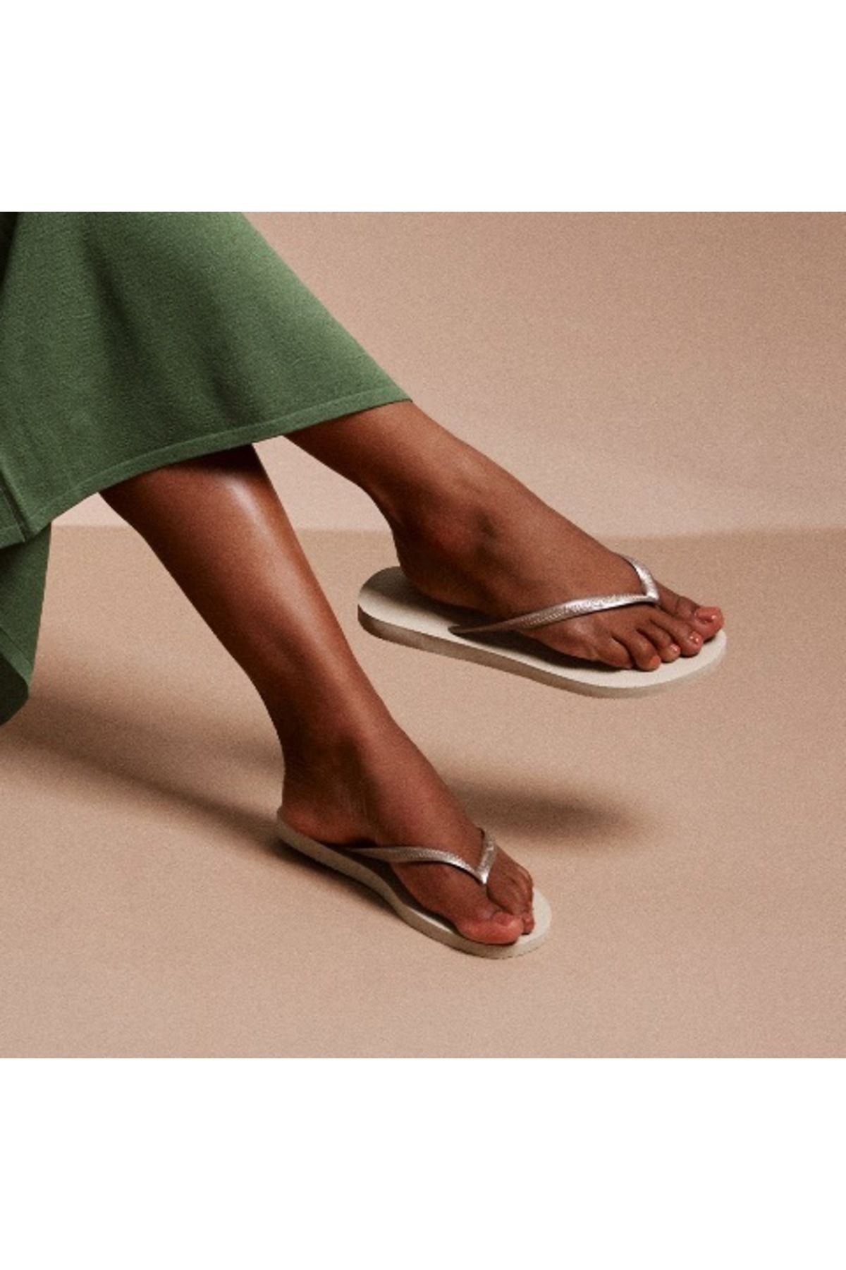 دمپایی نود زنانه Slim FC Slipper 4000030 0121 اورجینال Havaianas