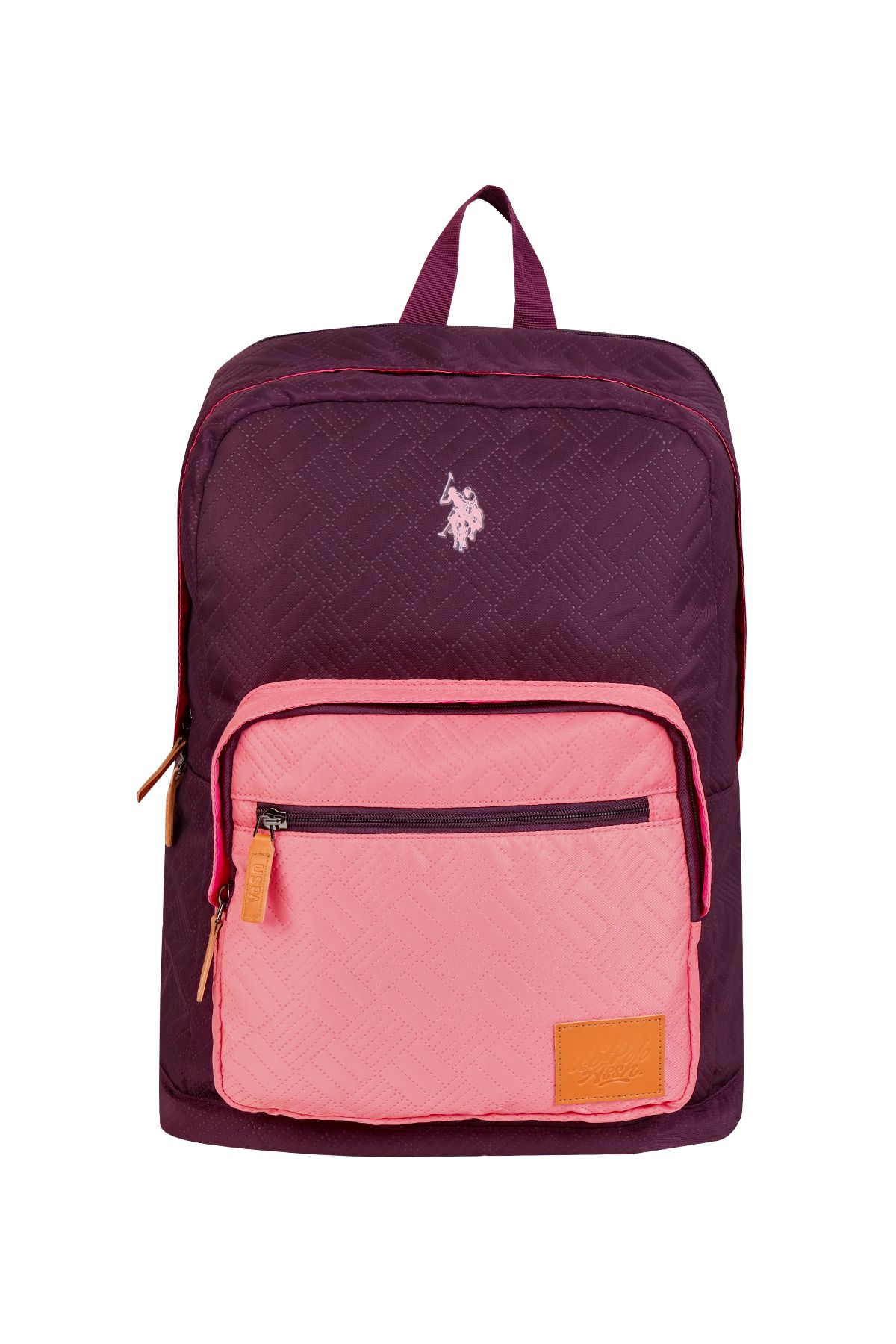 کوله پشتی مدرسه پولو اسن تک جنسیتی 24367-24371-24365 مقاوم در برابر آب بنفش U.S. Polo Assn.