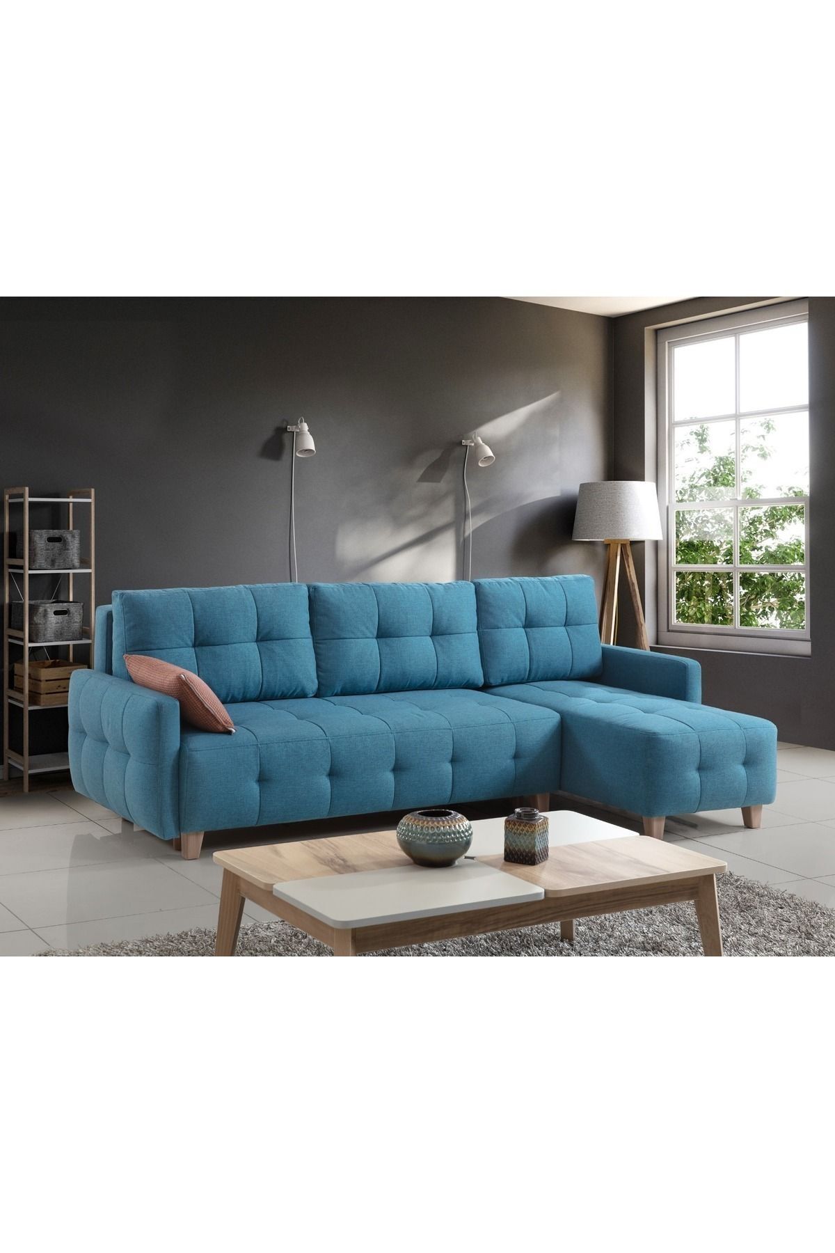 Velura Home & Living Orion Köşe Koltuk Takımı & L Koltuk (SANDIKLI ...