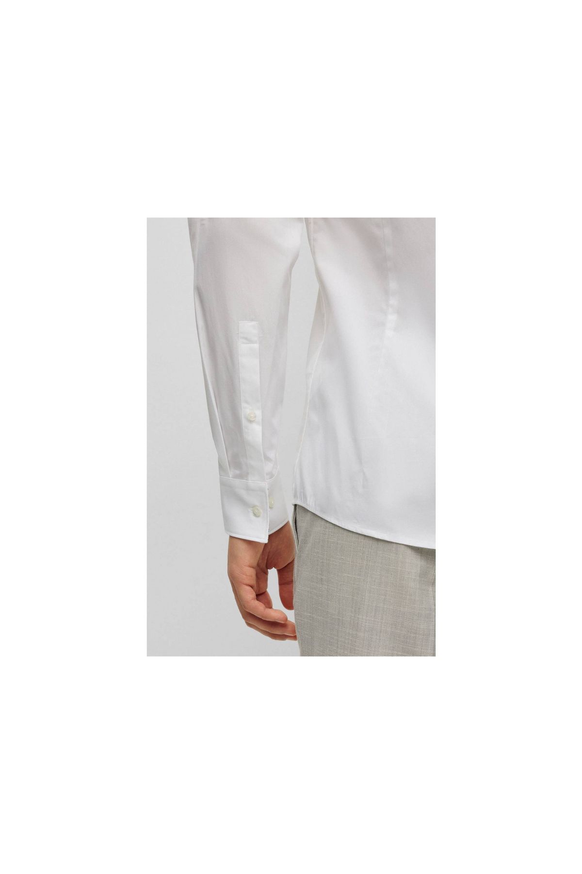 Hugo Boss-Frei mit langem Kragen 6