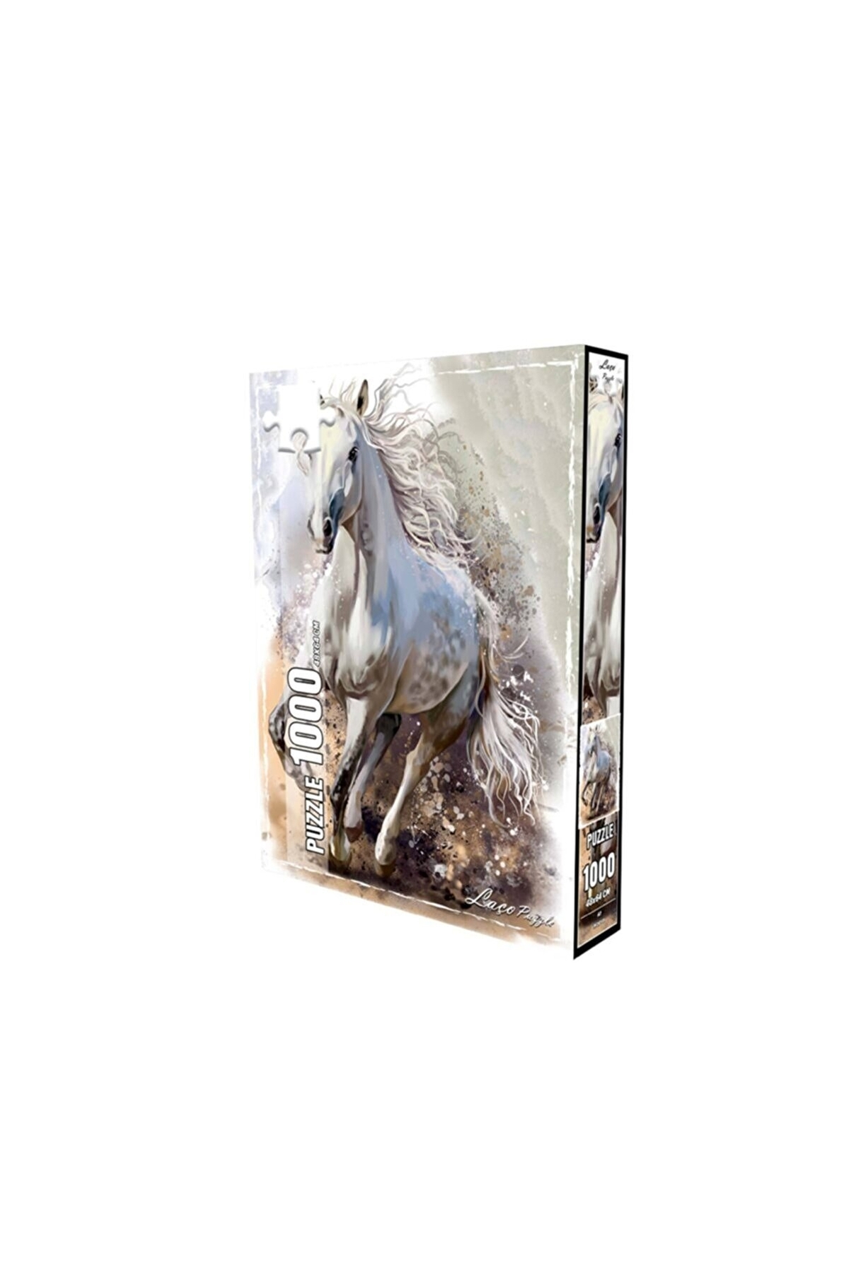 【2XMVIP】クリーチャーFoil4枚セット ileritoys Beyaz At 1000 Parçalık Puzzle - Puzzle Yapıştırıcı