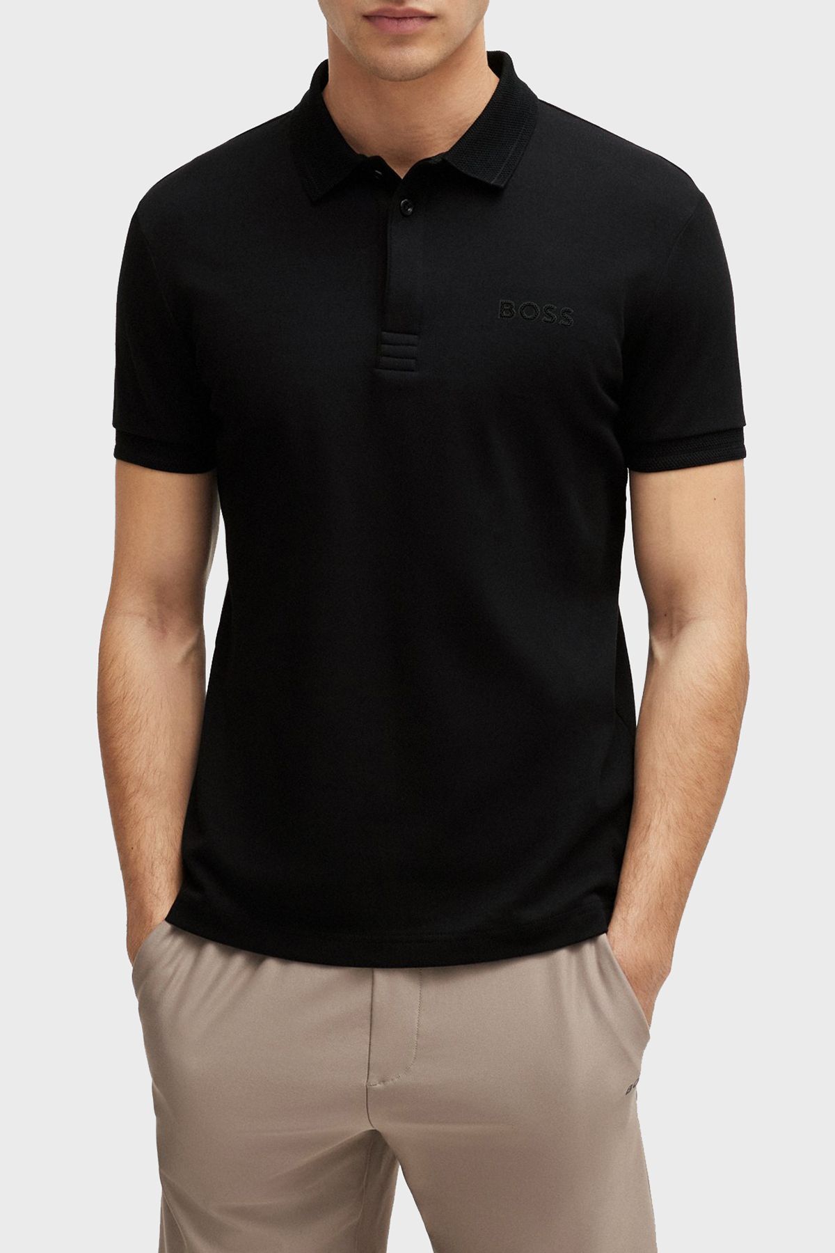 BOSS Pamuklu Slim Fit Polo Yaka T Shirt Erkek POLO YAKA T SH RT 50512892 001 Fiyat Yorumlar Trendyol