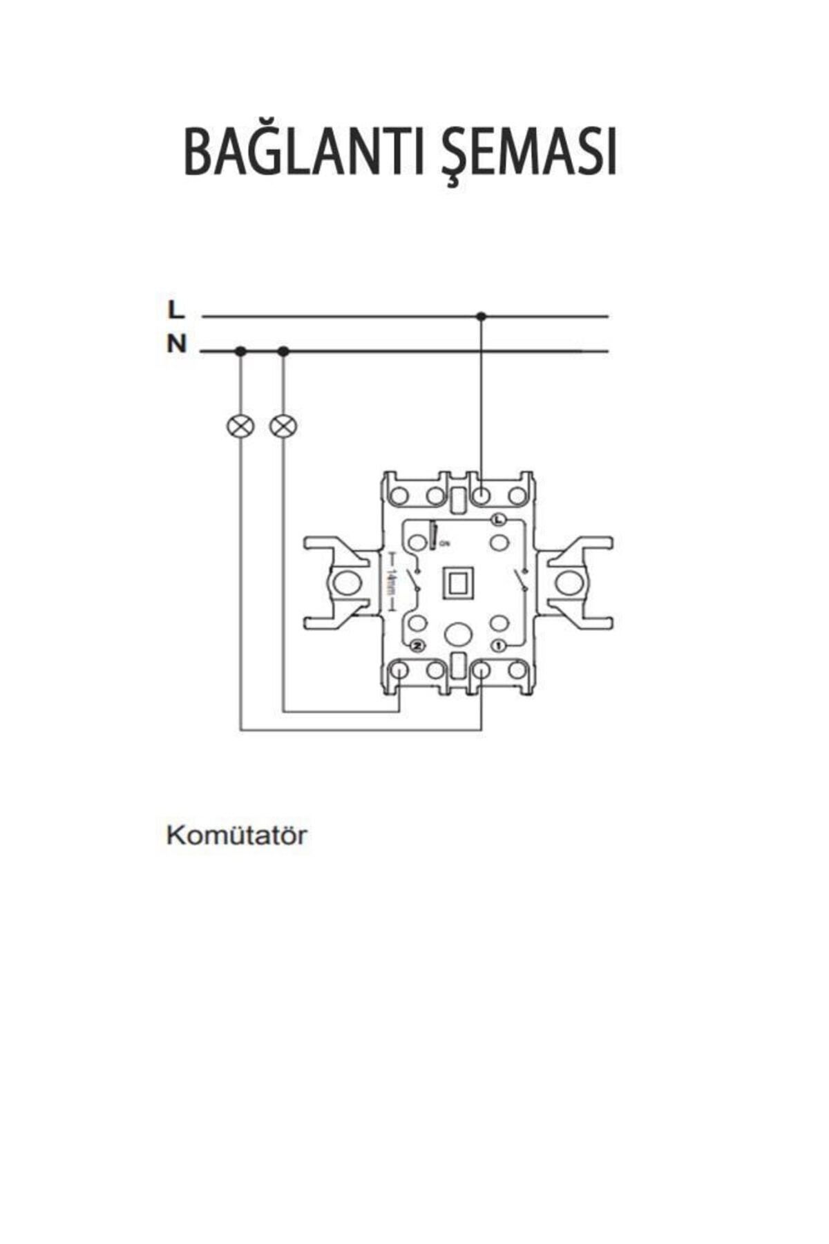 SCHNEIDER-Asfora White Commutator with Switch Frame - 10 Pieces 4