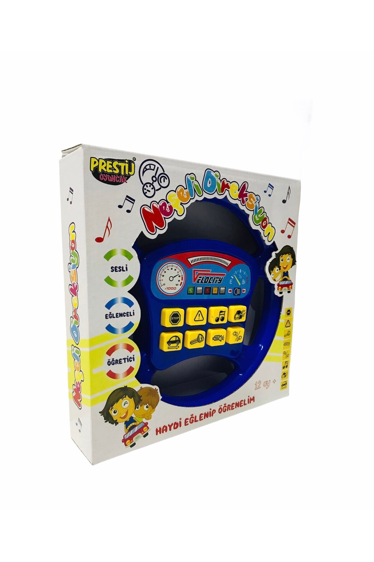 Prestij Oyuncak Oyuncak Direksiyon - Türkçe Sesli Müzikli Eğitici Neşeli Direksiyon fotoğrafı 3 (önizleme)