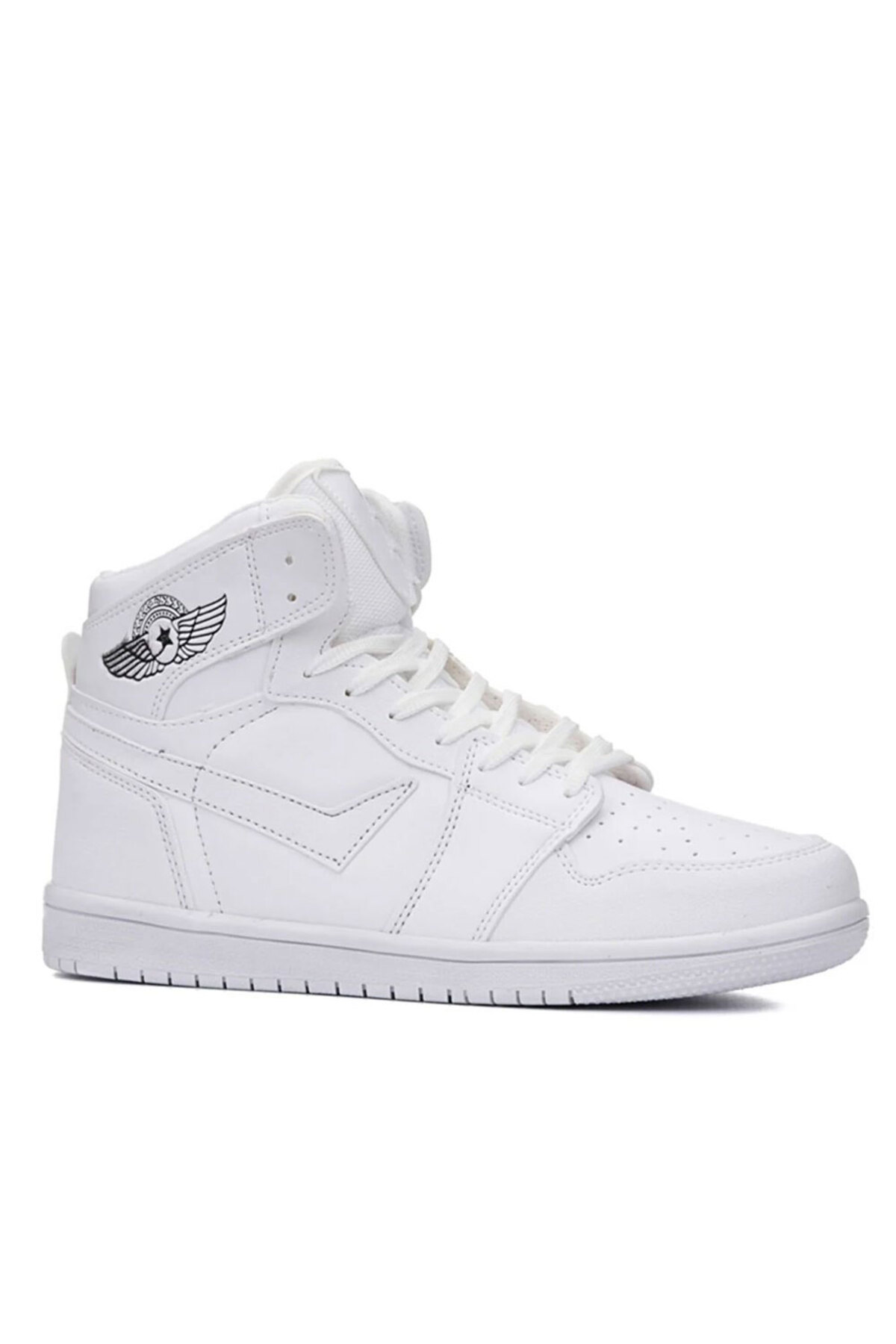 Unisex Children's Orthopedic Sole Winter Seasonal Skin Throat White Color Sports Boots