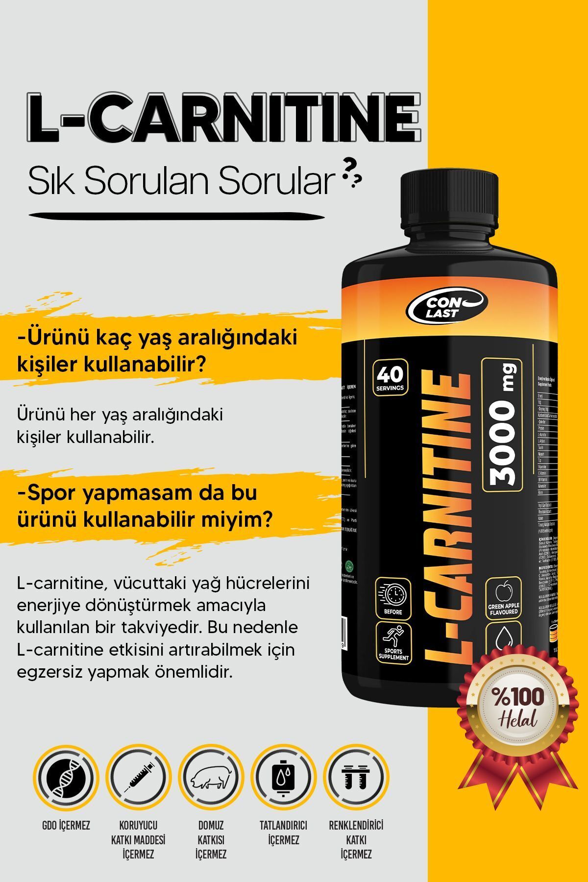 L-carnıtine 3000mg/bcaa 300gr/proflaks Plus Vitamax 300gr 4