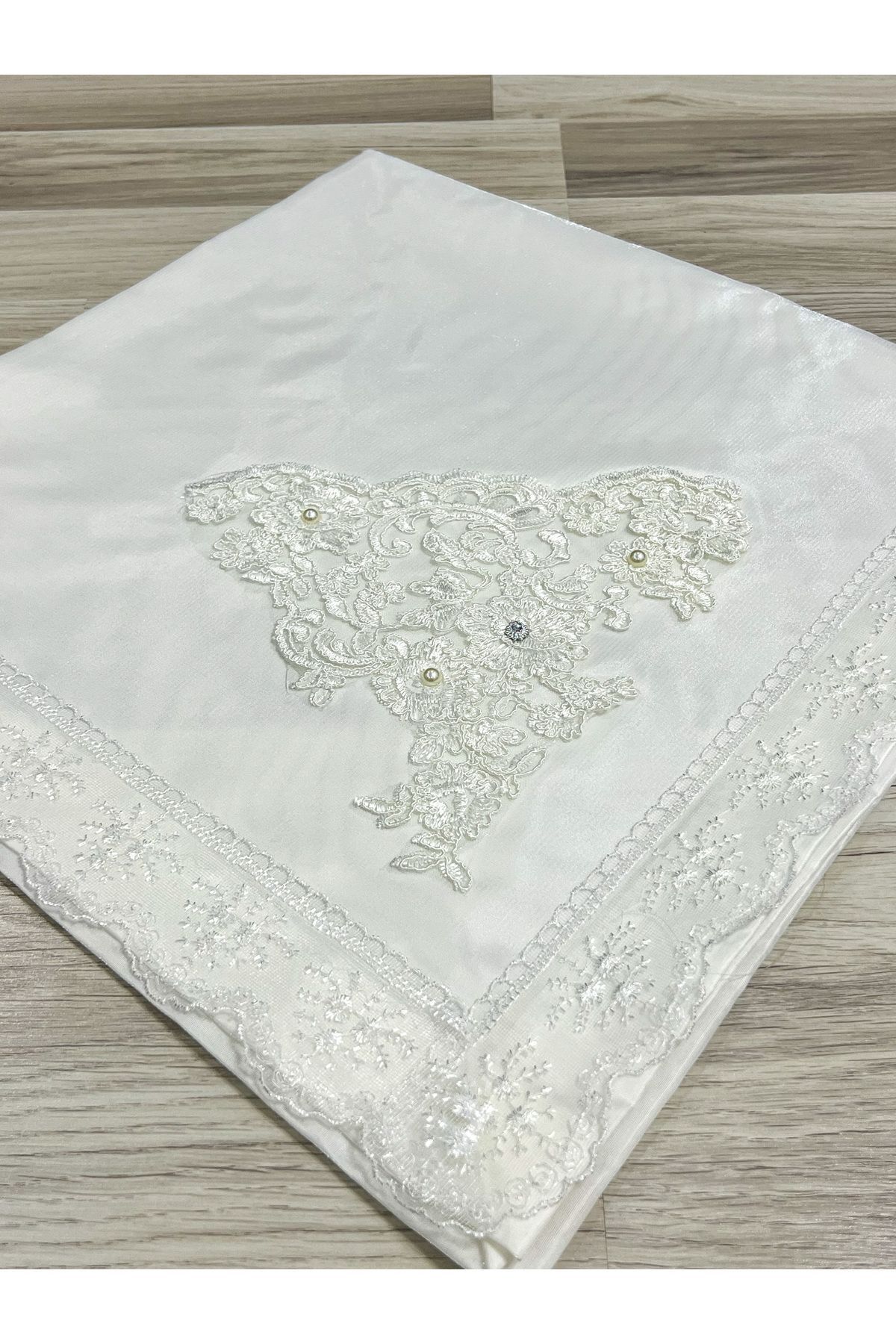 AYHANHOME-Satin Luxury Bundle - French Laced and Stone Embroidered Dowry Box 3