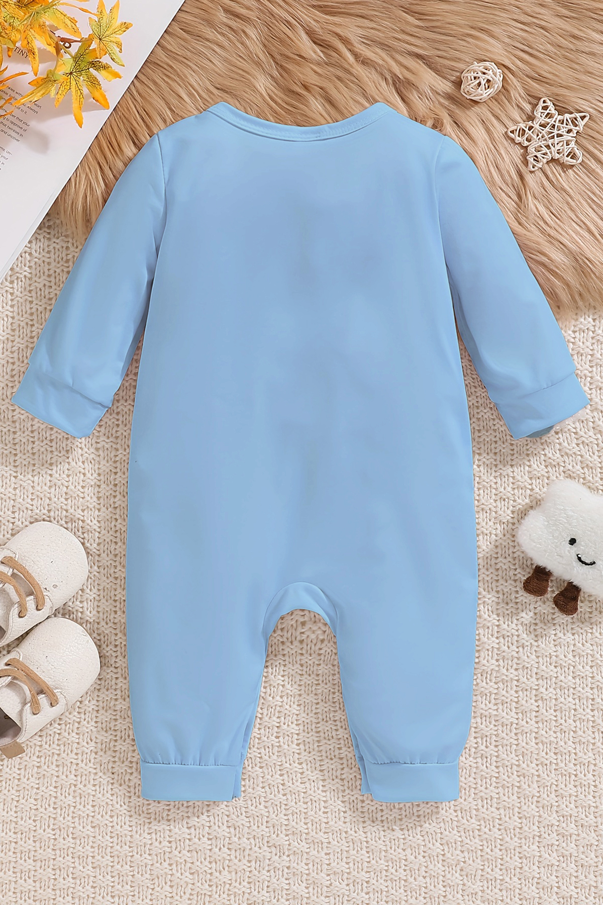 ADABEBEK Cute Friend Printed Cool Baby Romper 22018- Trendyol