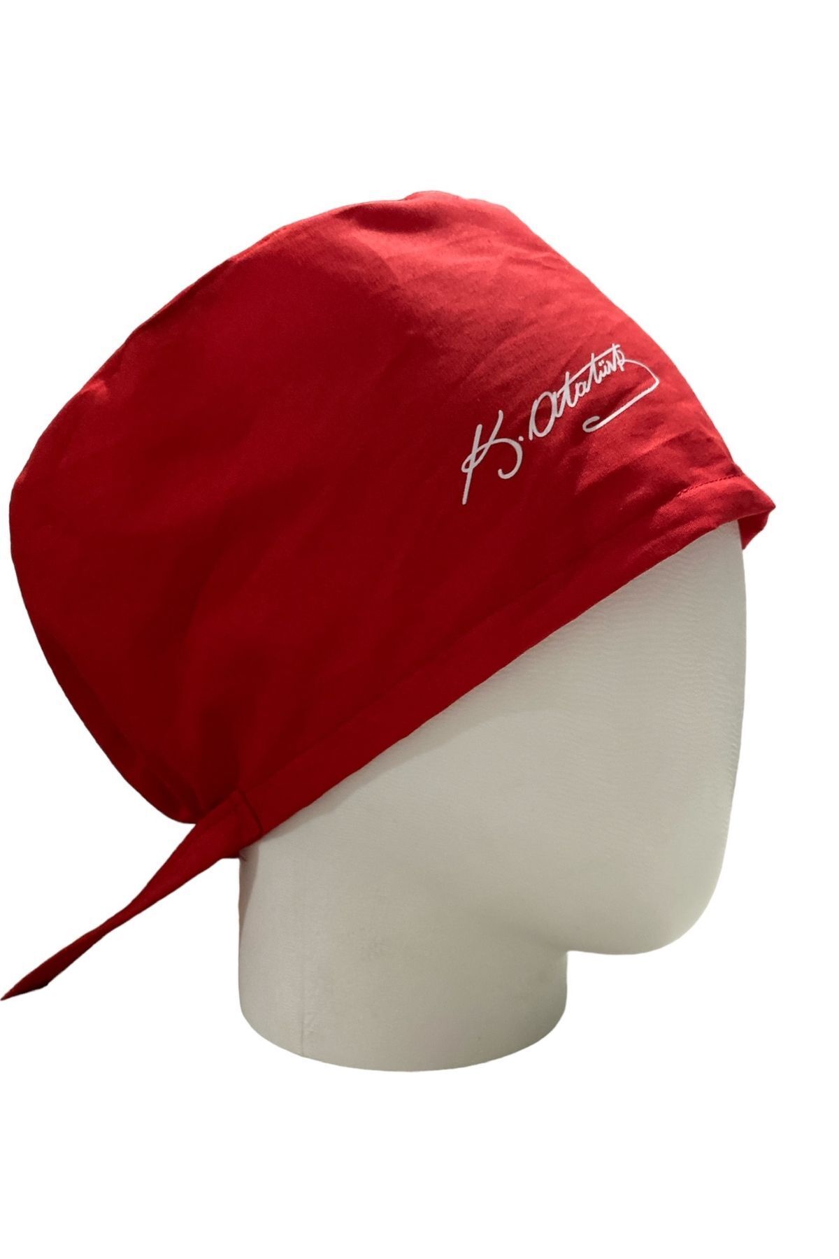 favori bonem FAVORİ BONEM Atatürk İmza Baskılı Doktor Bonesi Hemşire Bonesi Aşçı Bonesi Cerrahi Bone