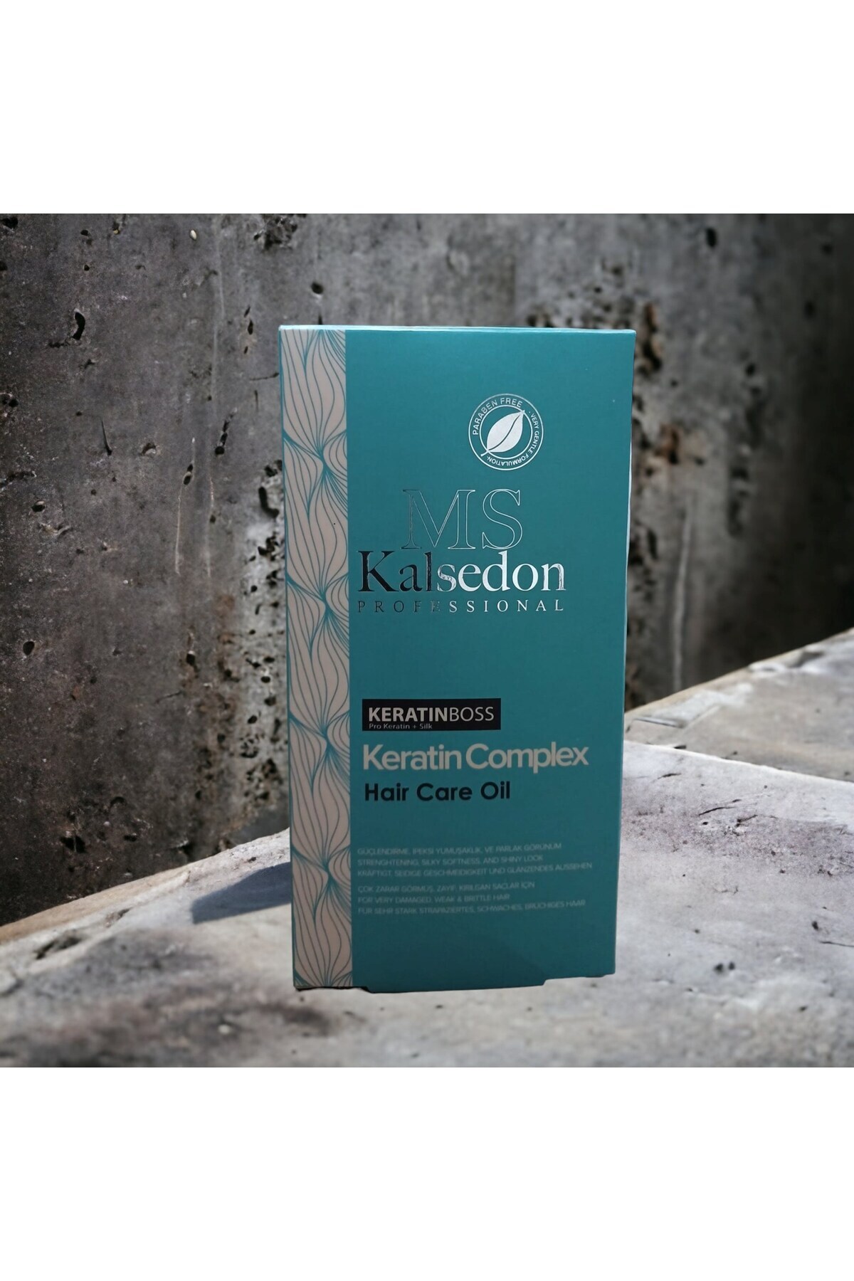 Ms Kalsedon Keratin Komplex Saç Bakım Yağı — 100 ml — تصویر 4 از 6