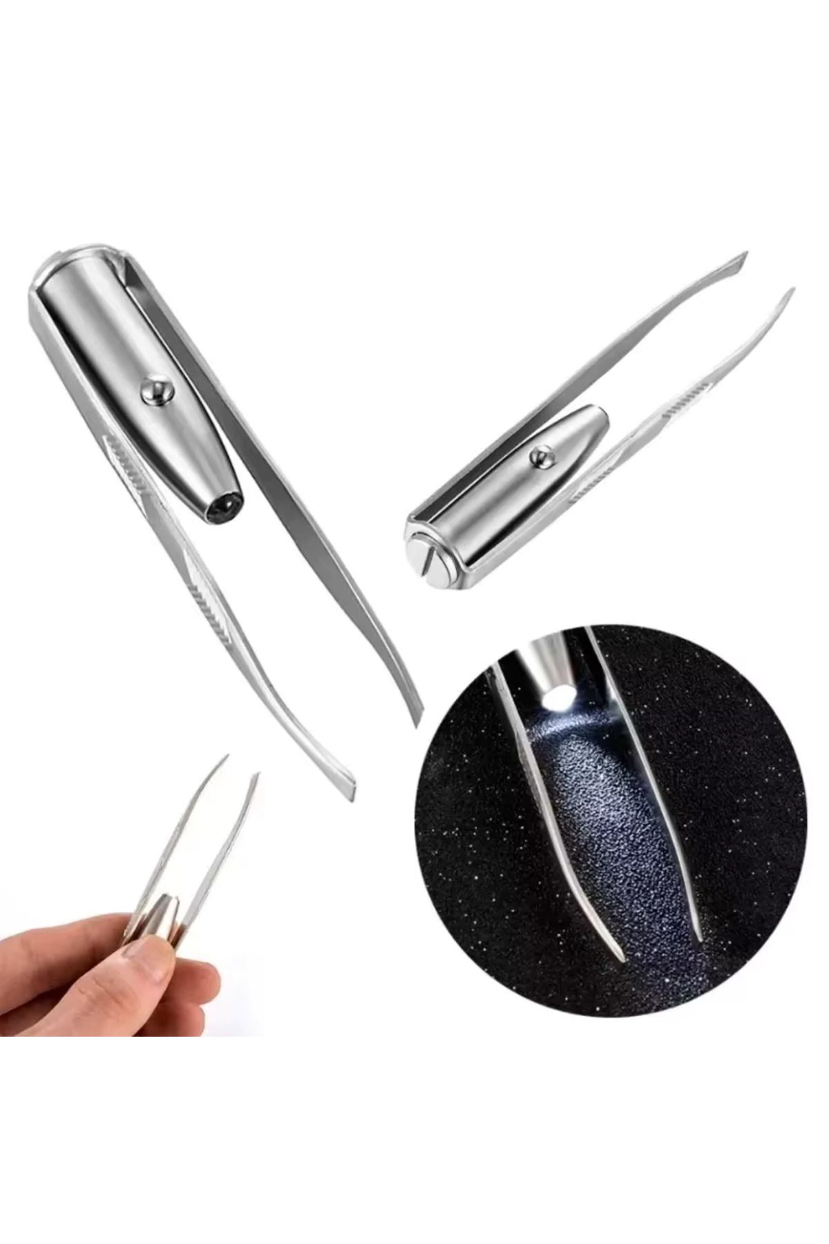 Blitzen-Lighted Tweezers, Illuminated Tweezers for Eyebrows and Body 3