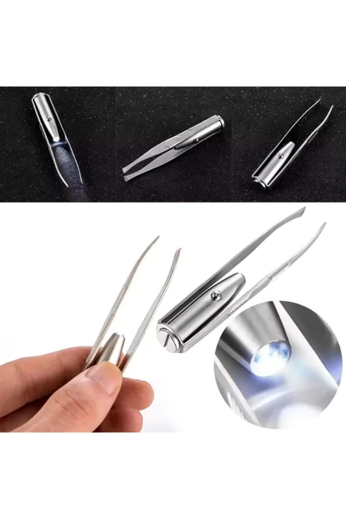 Blitzen-Lighted Tweezers, Illuminated Tweezers for Eyebrows and Body 4