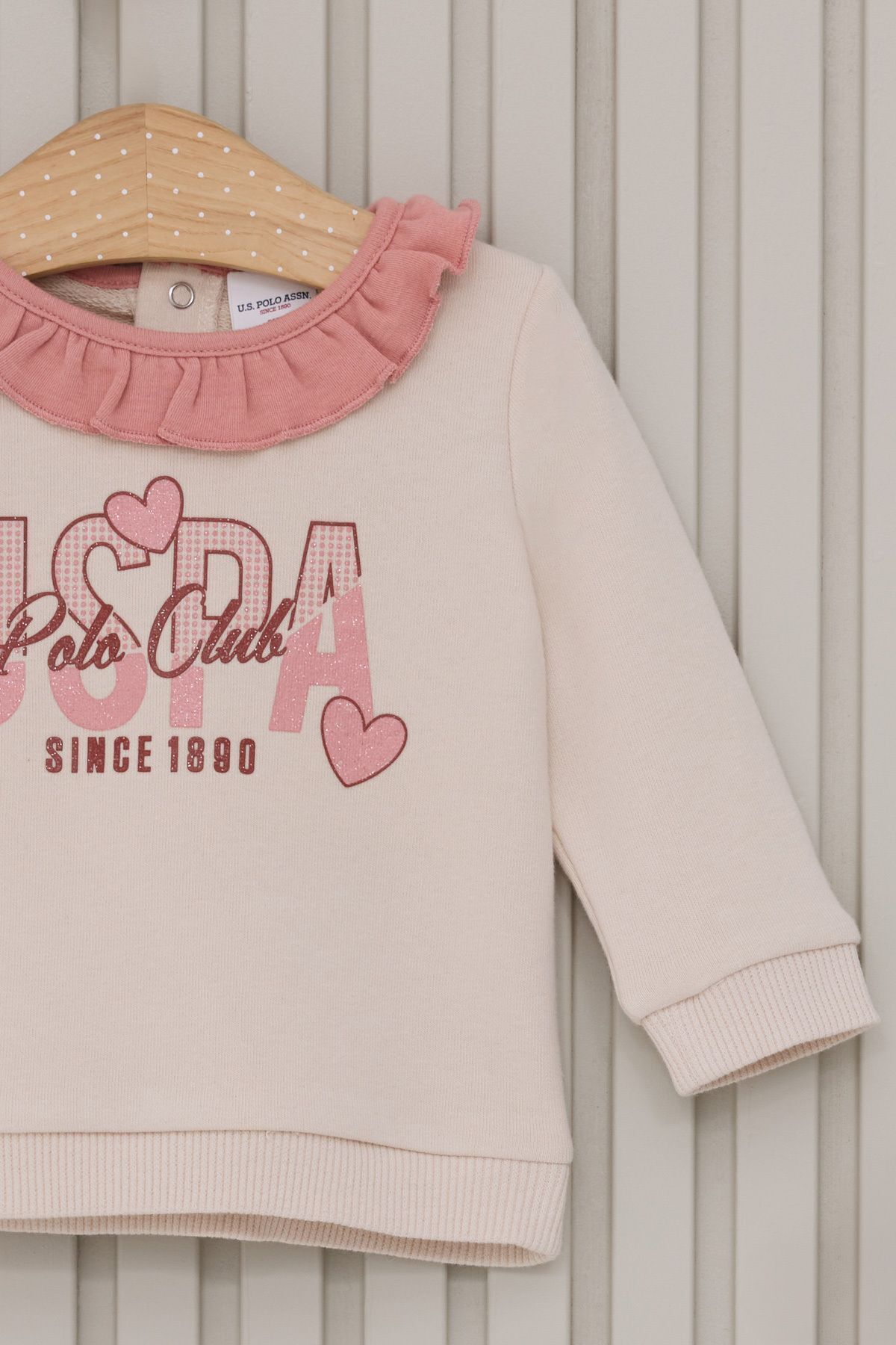 ست دختر بچه 2 تکه دارای مجوز باشگاه پولو U.S. Polo Assn.