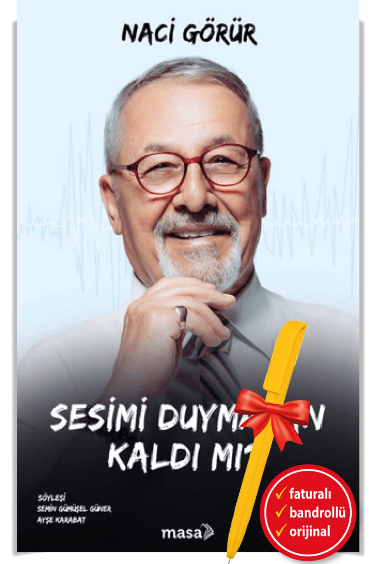 Masa Kitap NACİ GÖRÜR (Sesimi Duymayan Kaldı mı?) YENİ Edebiyat / Söyleşi Deprem + Alfa Kalem-Masa Kitap