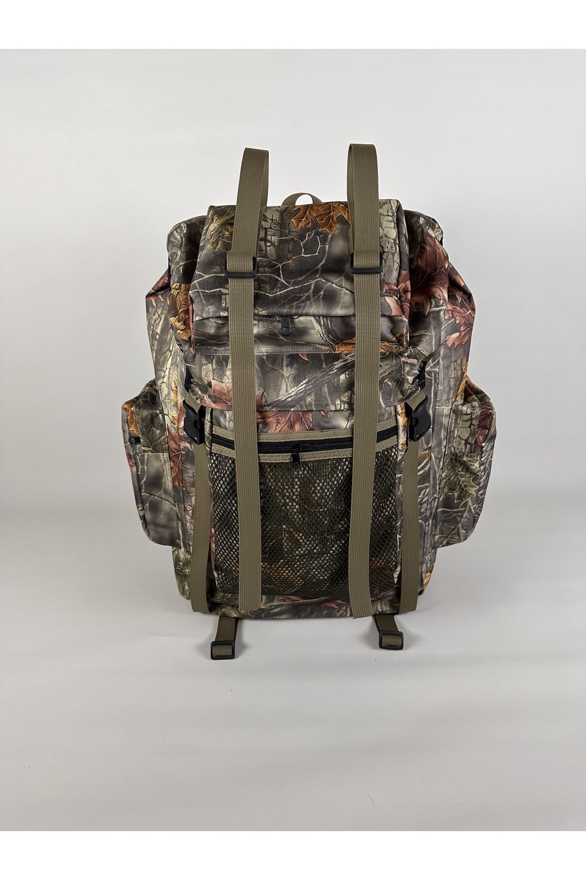 UYĞURCA Avcı ve Dağcı Sırt Çantası 60LT (ORMAN DESEN)