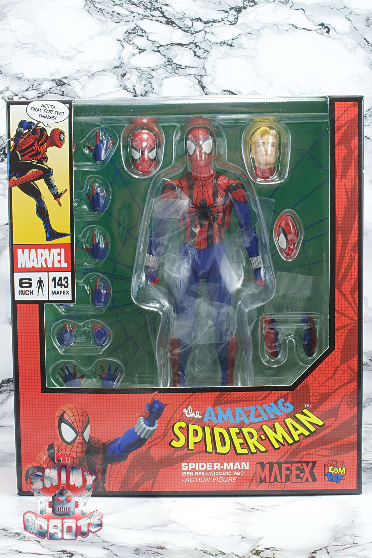 MAFEX Spider-Man (Ben Reilly) (Comic Ver.) Action Figure MAFEX