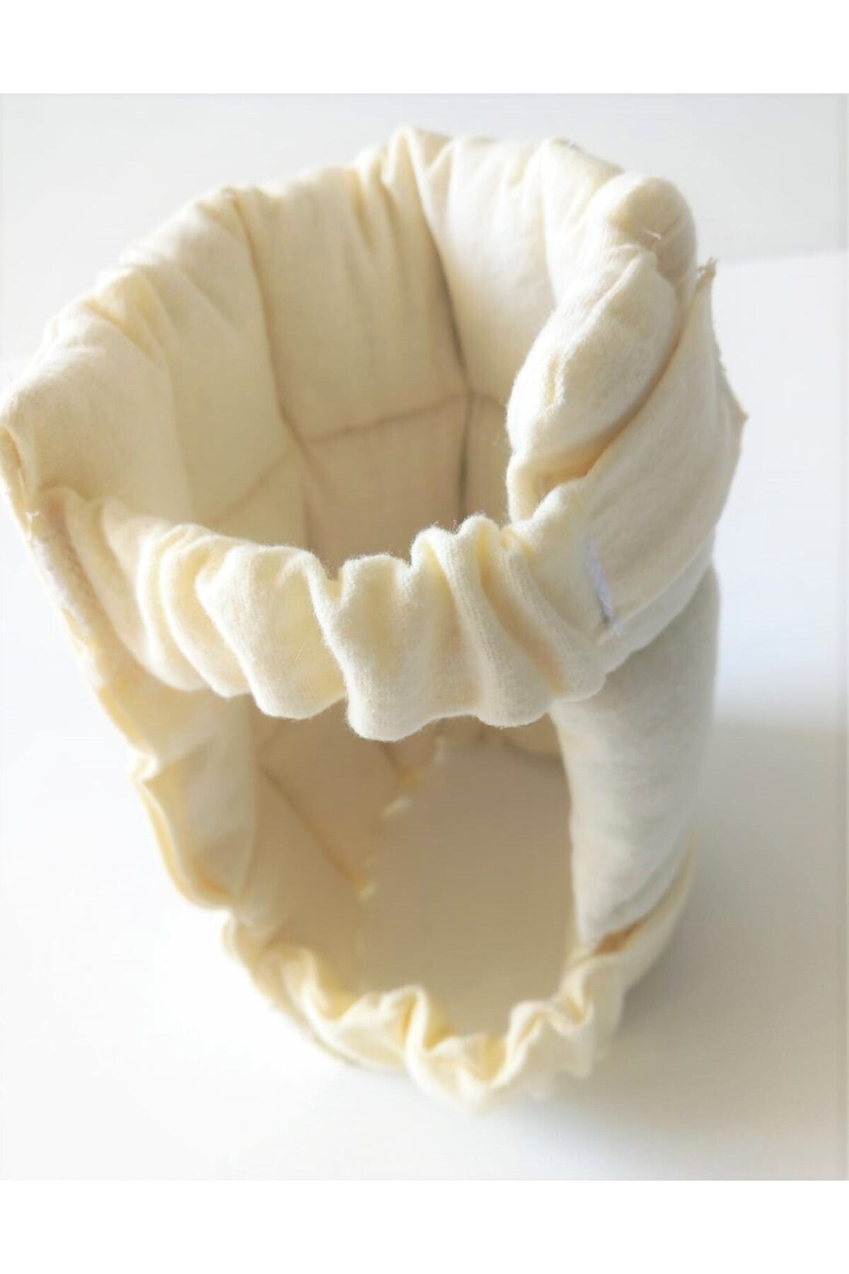 DAS YÜN Yıkanmamış Koyun Yünü Dolgulu Dizlik ( 2 Adet )