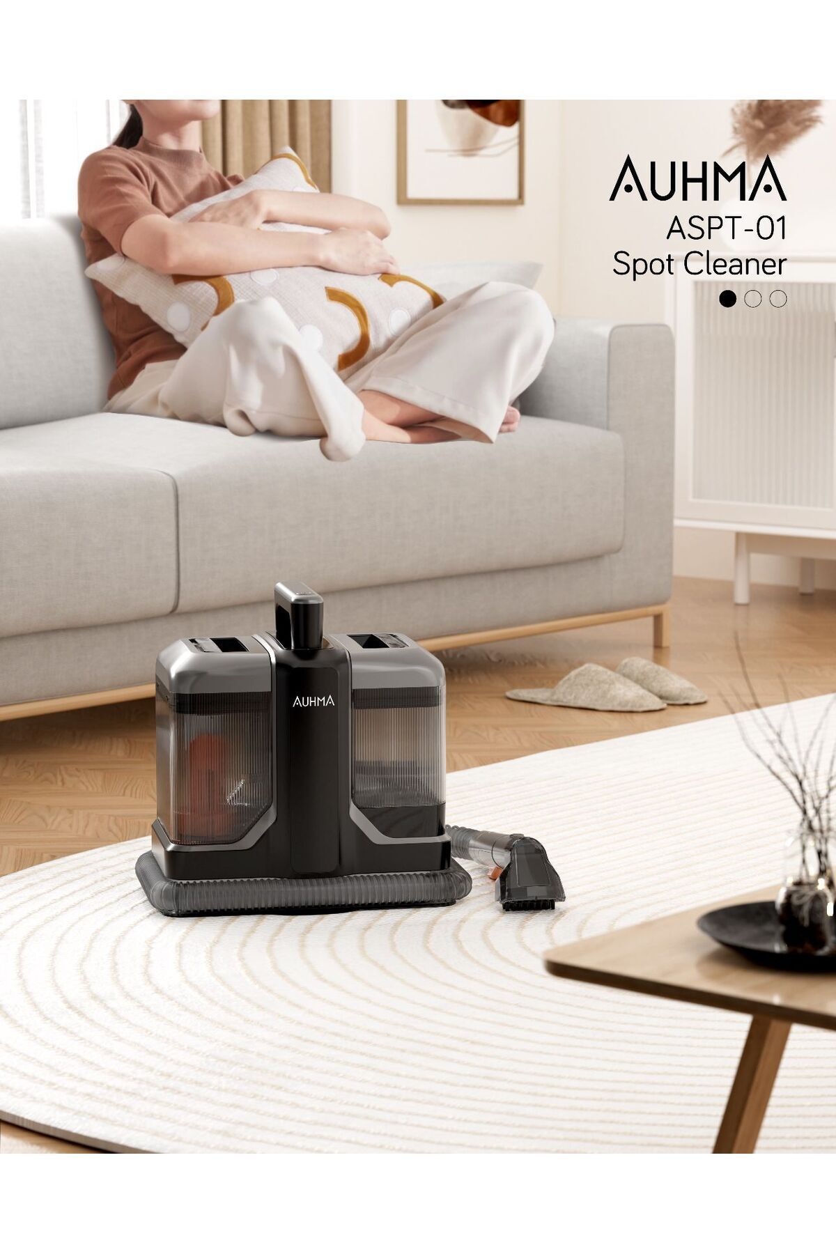 Yeni 450W Halı, Koltuk Leke Çıkarıcı ve Araç İçi Leke Temizleme Makinesi