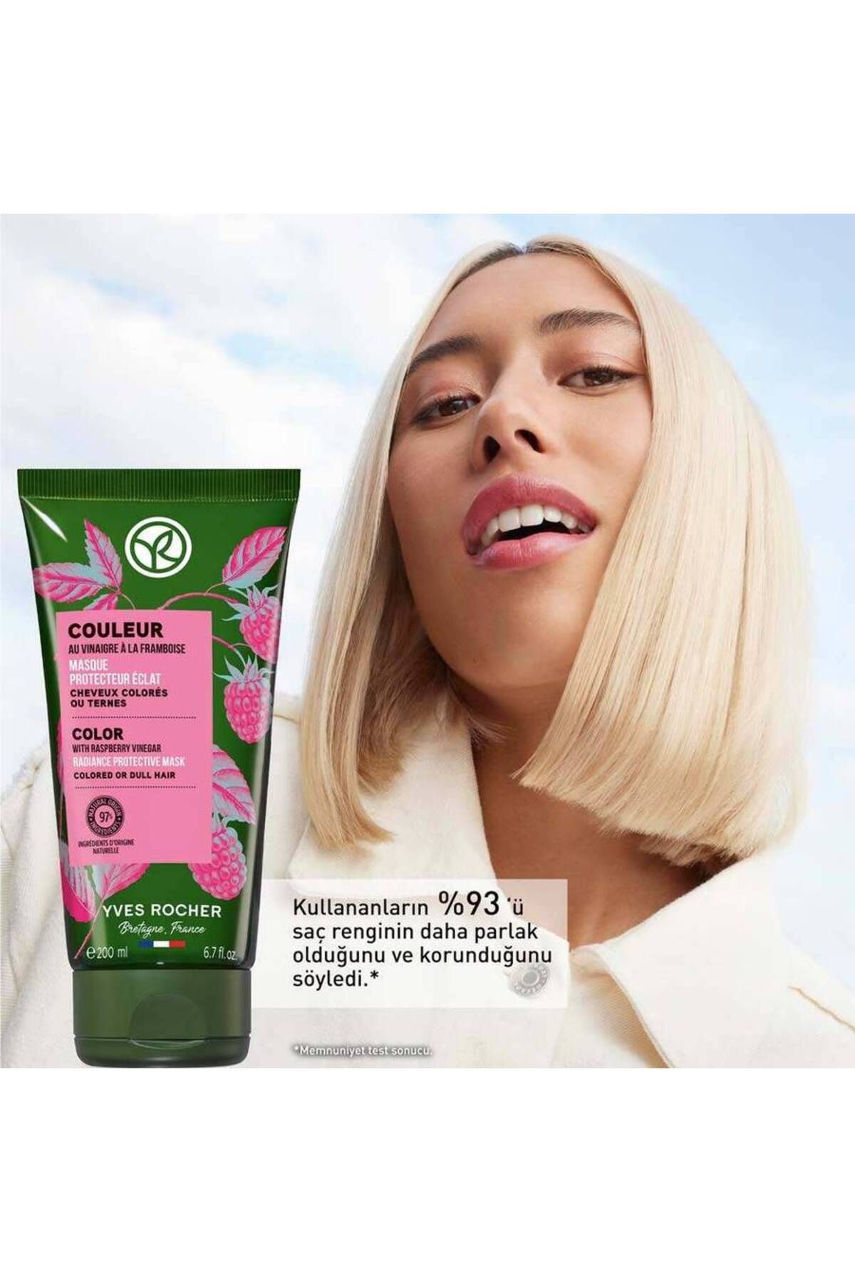 Yves Rocher-200ml Color Protection Hair Mask - Dyed Hair 3